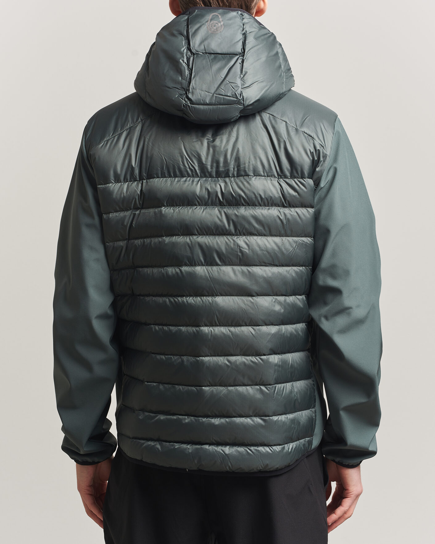 Heren | Jassen | Sail Racing | Spray Hooded Hybrid Jacket Aurora Green