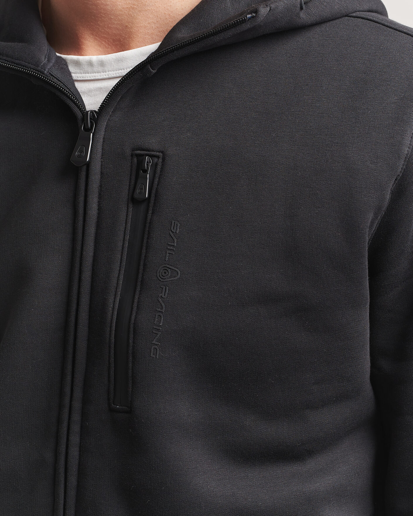 Homme | Pulls Et Tricots | Sail Racing | Bowman Monochrome Full Zip Hoodie Carbon