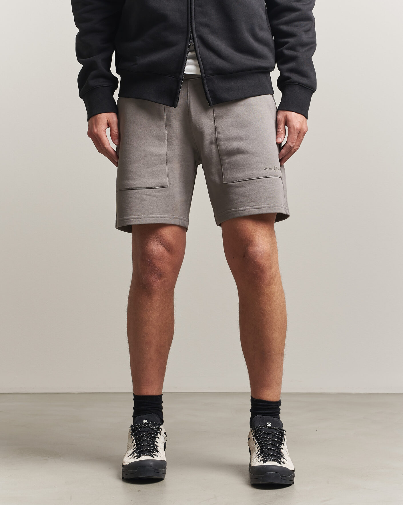 Homme | Shorts | Sail Racing | Bowman Monochrome Sweatshorts Oyster