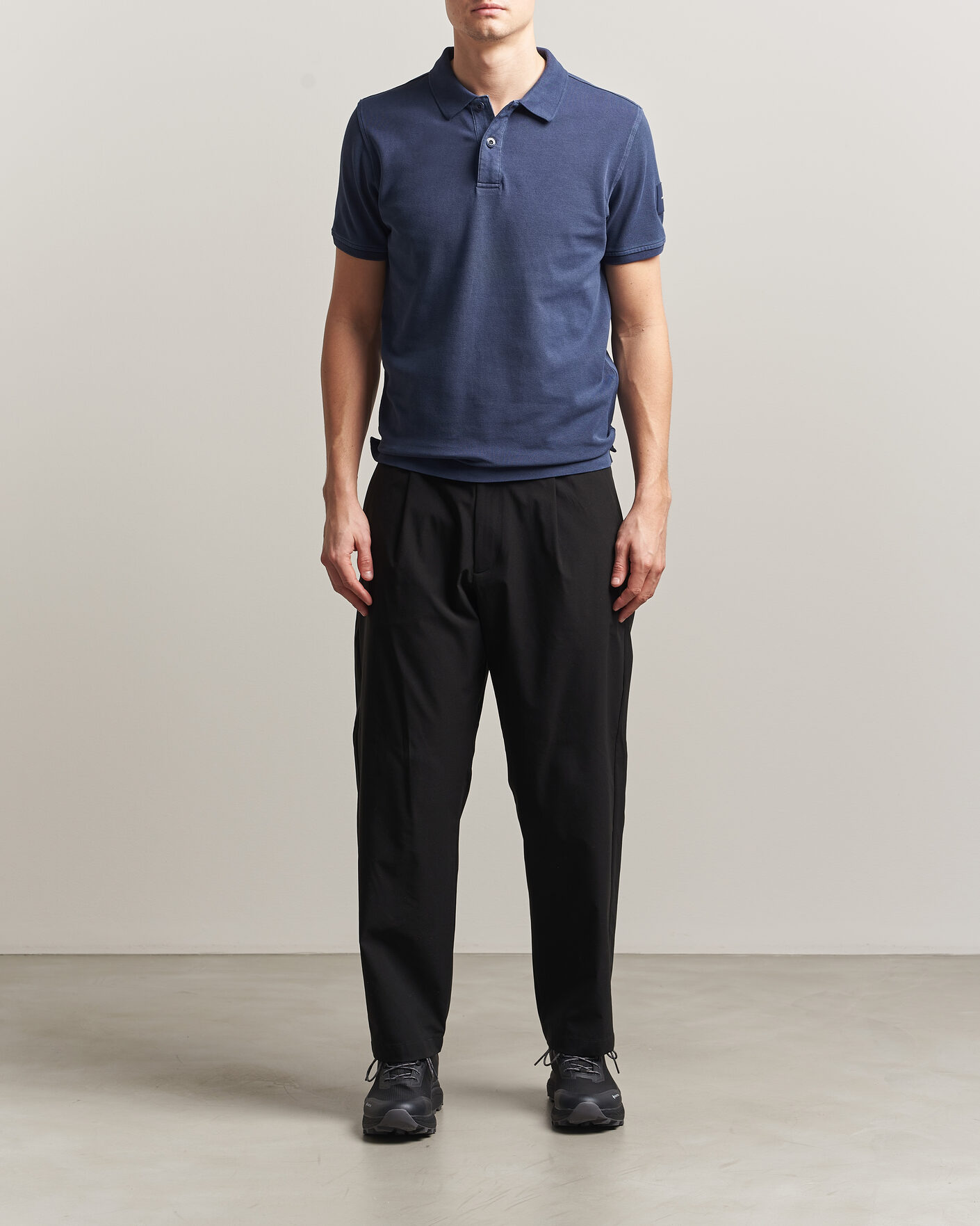Heren | Polo's | Sail Racing | Wind Pigment Dyed Polo Dark Navy