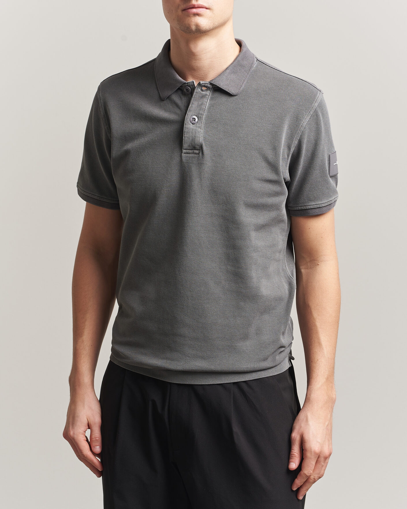 Homme | Polos | Sail Racing | Wind Pigment Dyed Polo Frost Grey