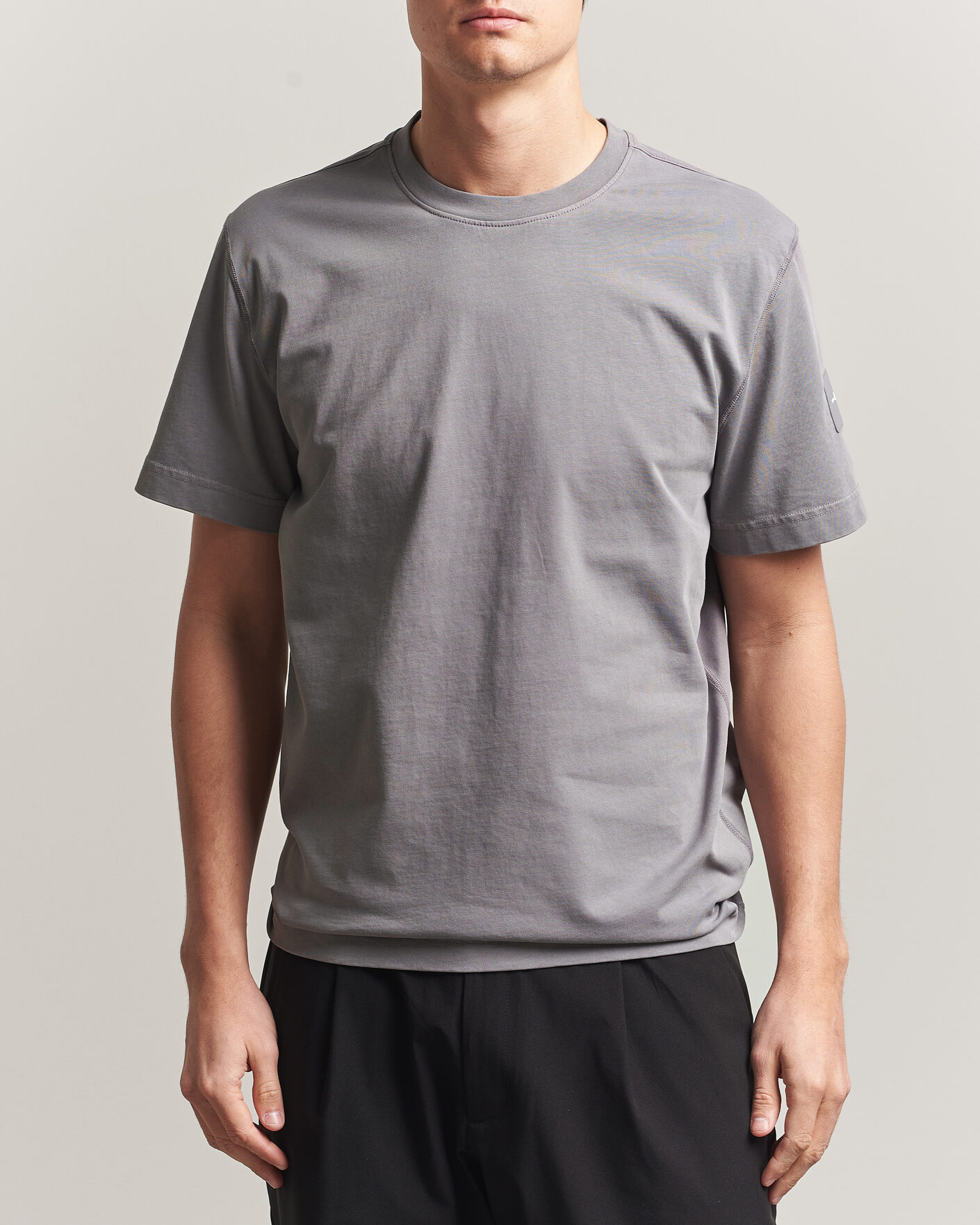 Heren | T-shirts | Sail Racing | Wind Pigment Dyed T-Shirt Frost Grey