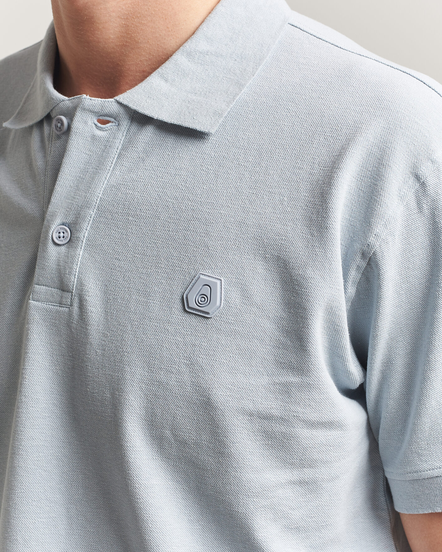Heren | Polo's | Sail Racing | Tornado Cotton/Linen Pique Polo Ice Melt