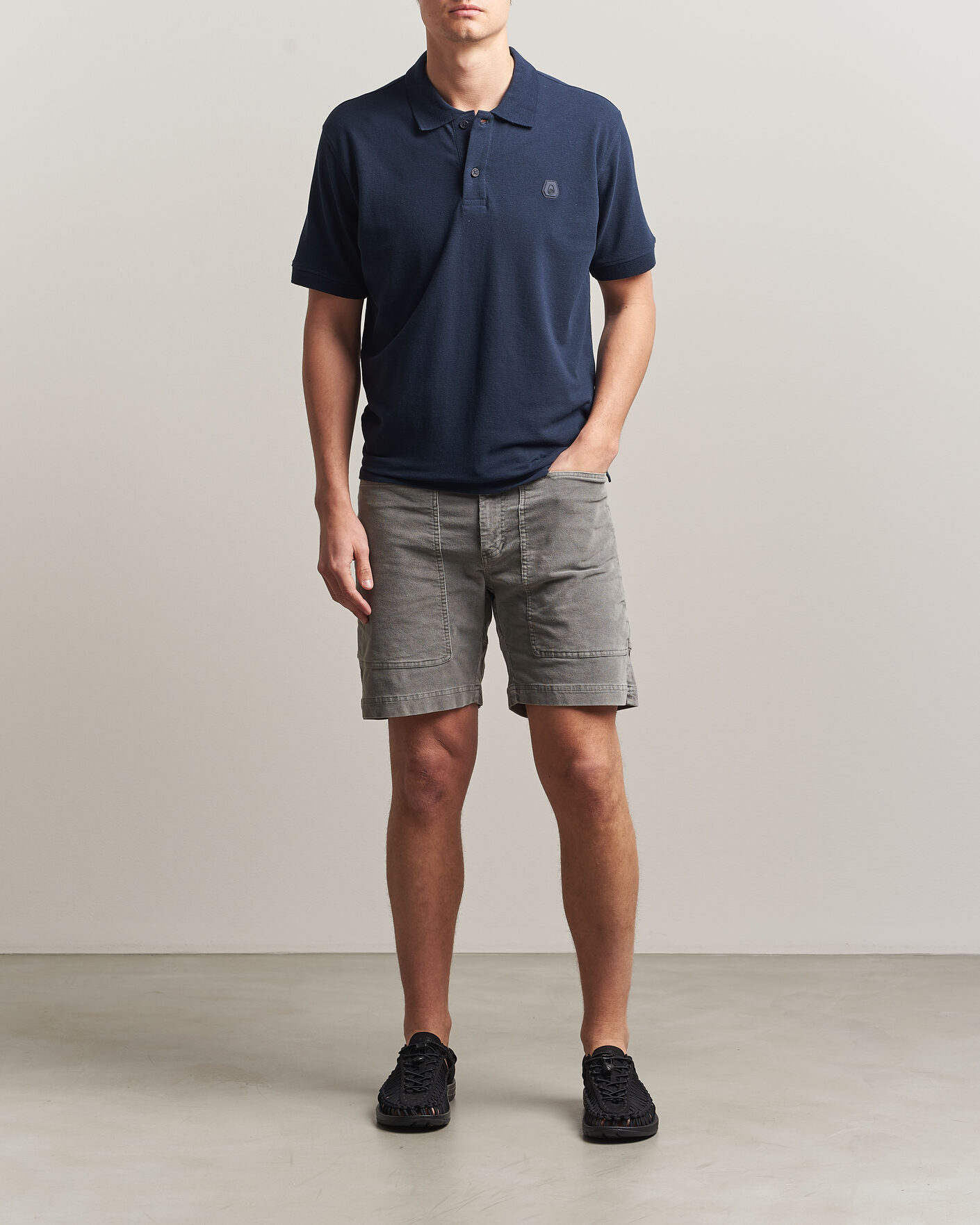 Homme | Polos | Sail Racing | Tornado Cotton/Linen Pique Polo Navy
