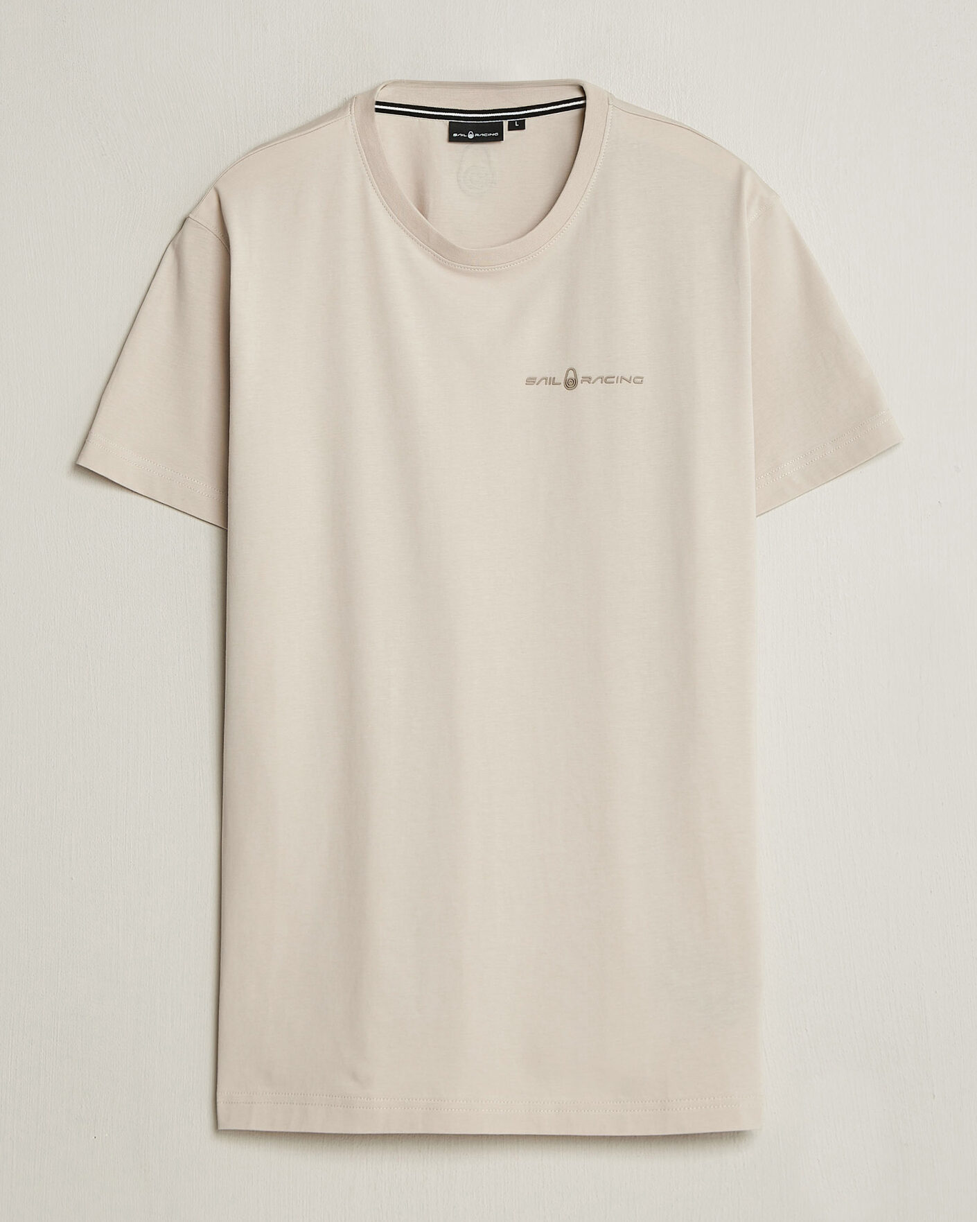 Heren | T-shirts | Sail Racing | Bowman Crew Neck T-Shirt Ecru