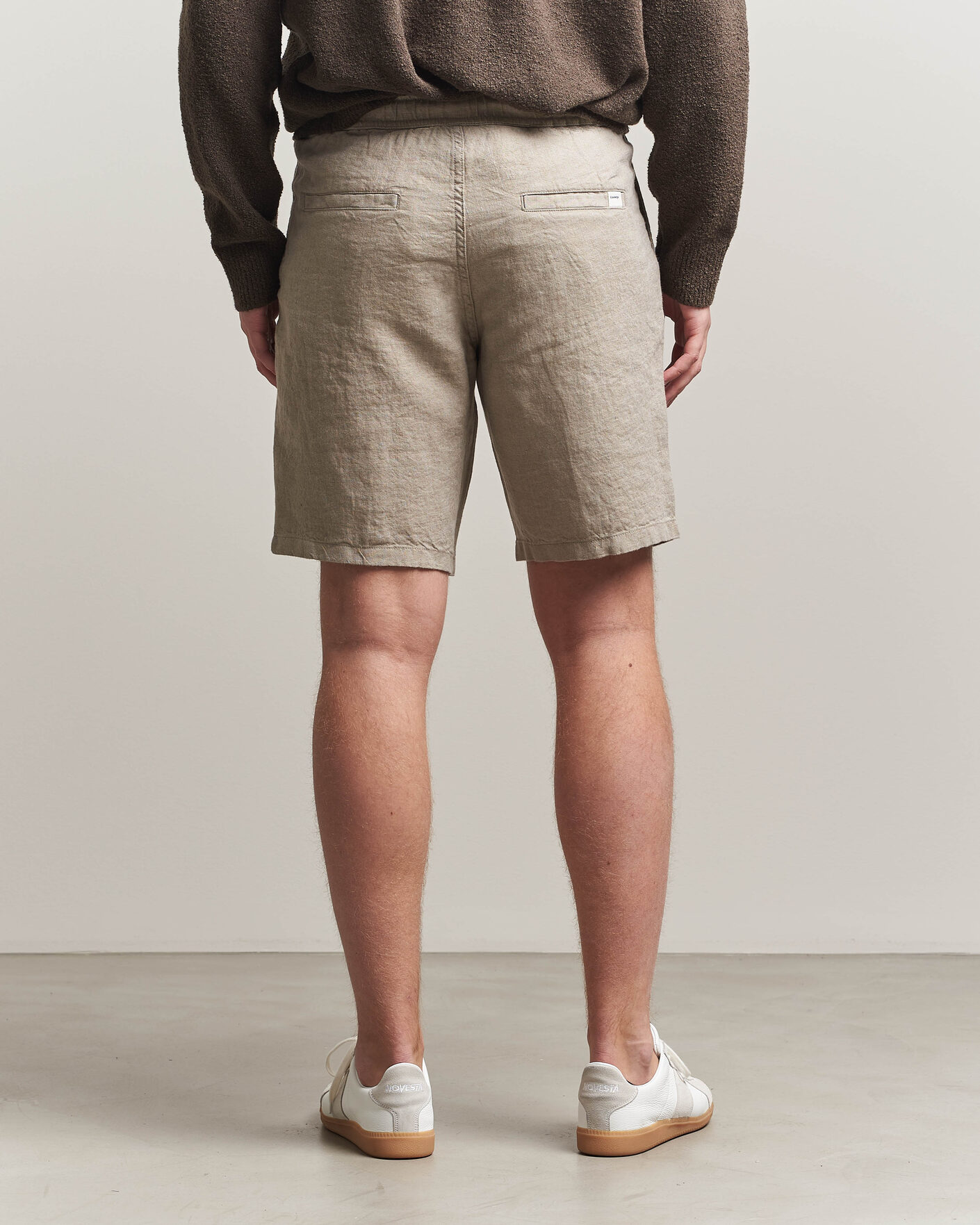 Heren | Korte broek | KnowledgeCotton Apparel | Loose Linen Shorts Twill