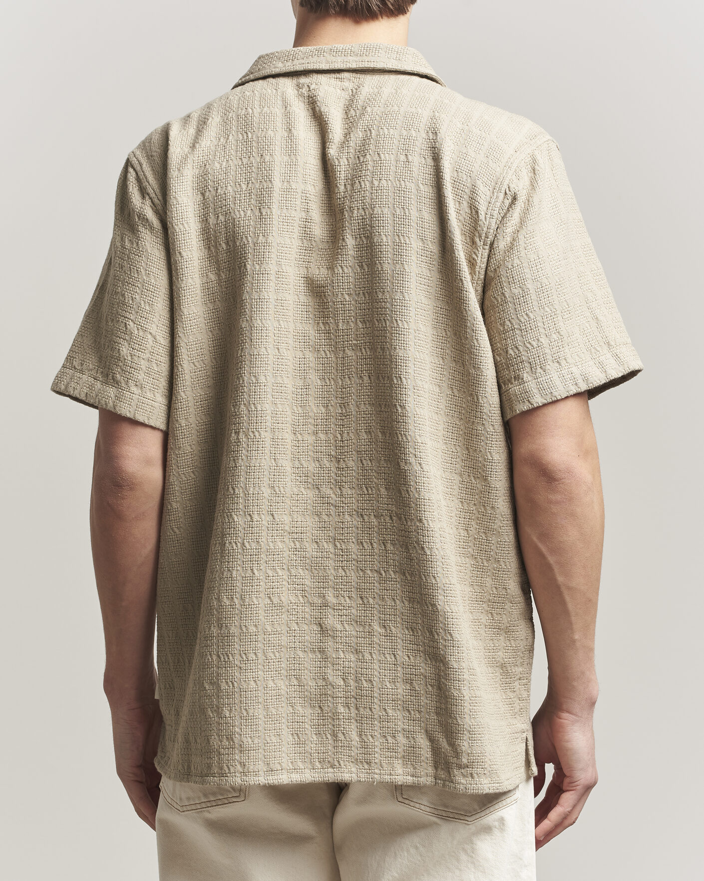 Homme | Chemises | KnowledgeCotton Apparel | Structured Cotton Dobby Shirt Twill
