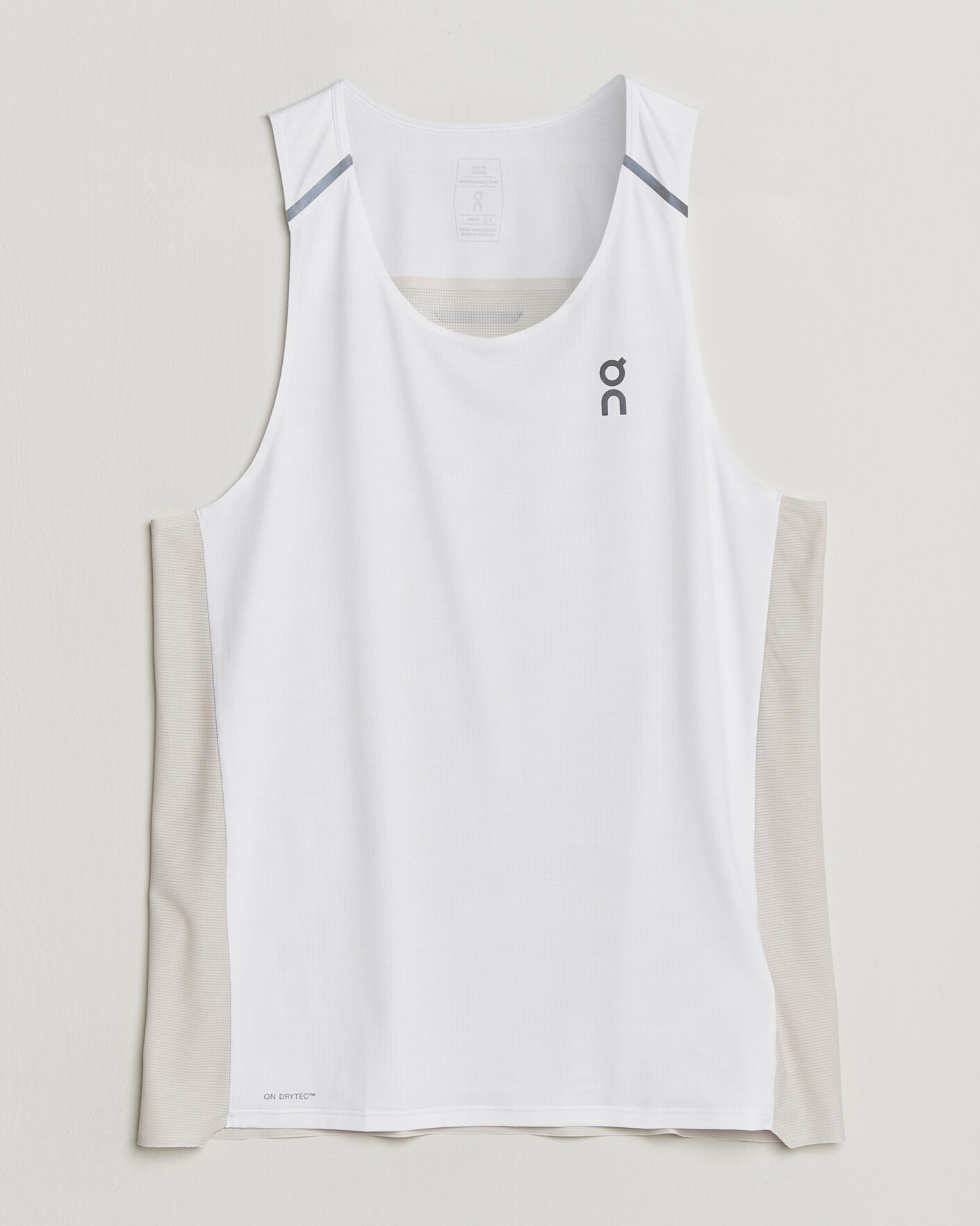 Homme | T-shirts | On | Performance Tank  White/Silver