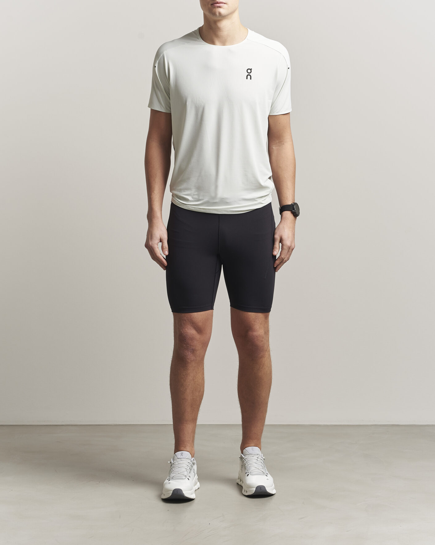 Heren | Broeken | On | 8 Inch Performance Tights Black