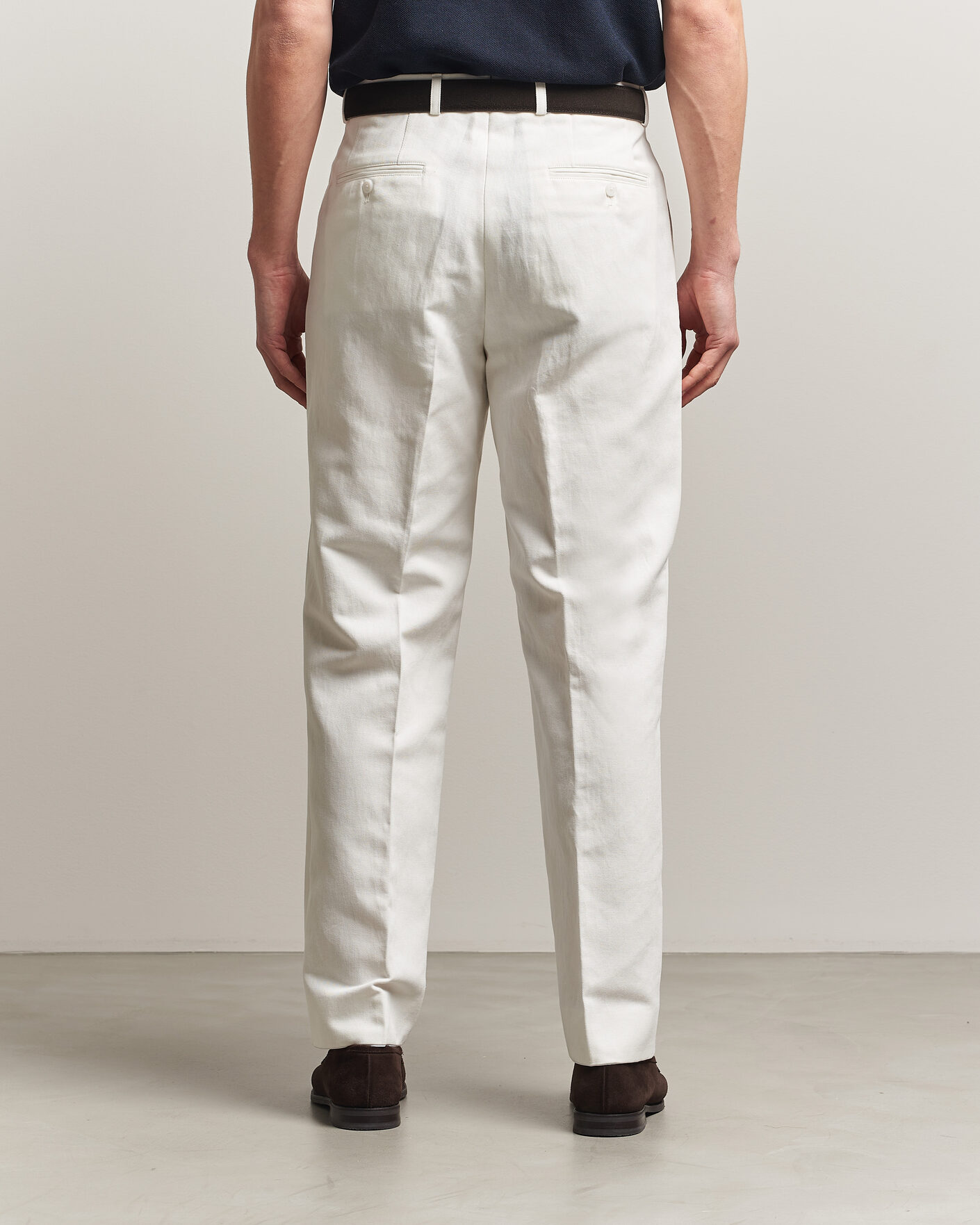 Homme | Pantalons | Oscar Jacobson | Dell Cotton Trousers White