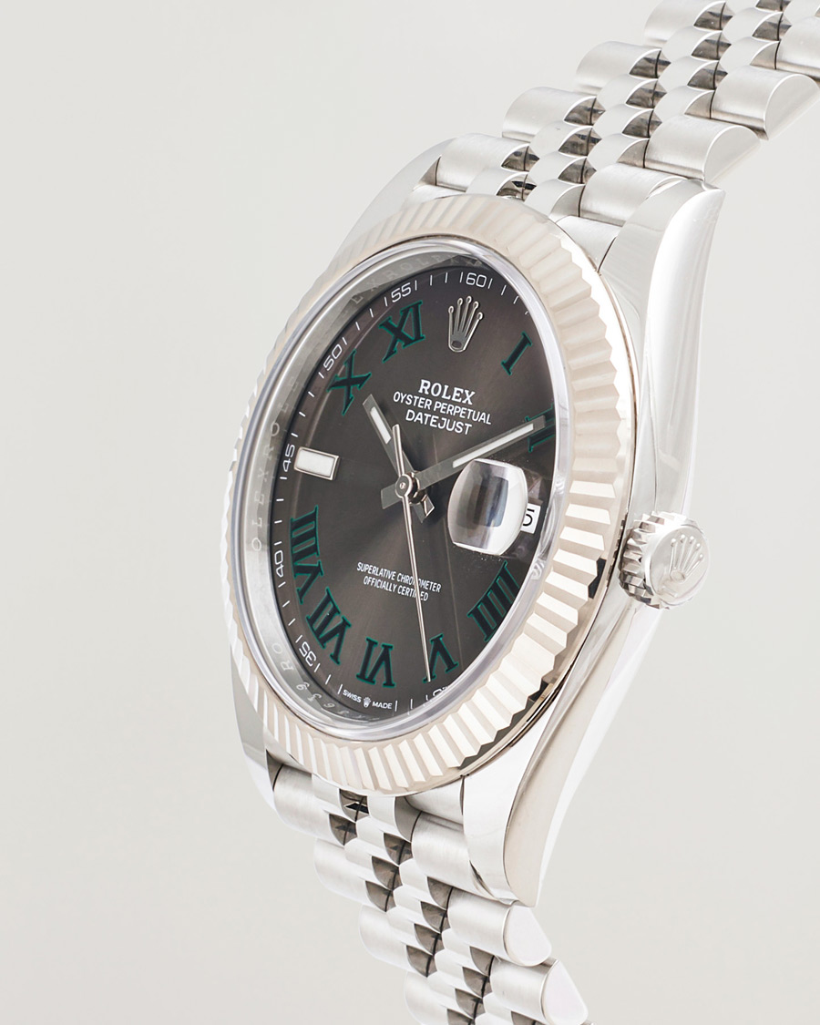 Homme | Rolex Pre-Owned Datejust 41 Wimbledon | Rolex Pre-Owned | Datejust 41 Wimbledon