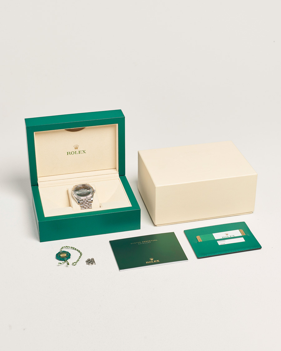 Homme | Pre-Owned & Vintage Watches | Rolex Pre-Owned | Datejust 41 Wimbledon 