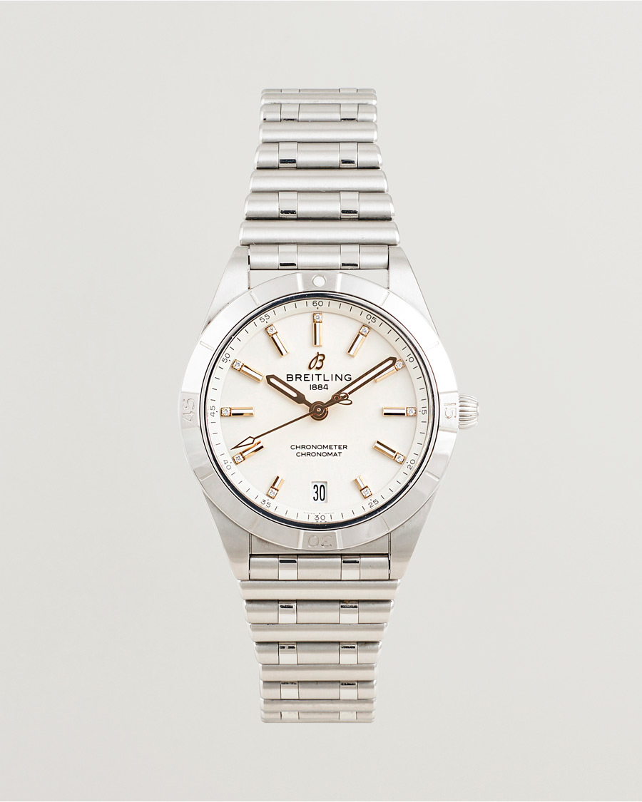 Homme | Gifts for Her | Breitling Pre-Owned | Chronomat 36 Diamant 