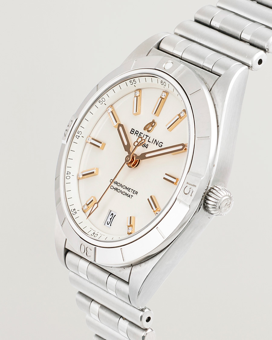 Homme | Gifts for Her | Breitling Pre-Owned | Chronomat 36 Diamant 