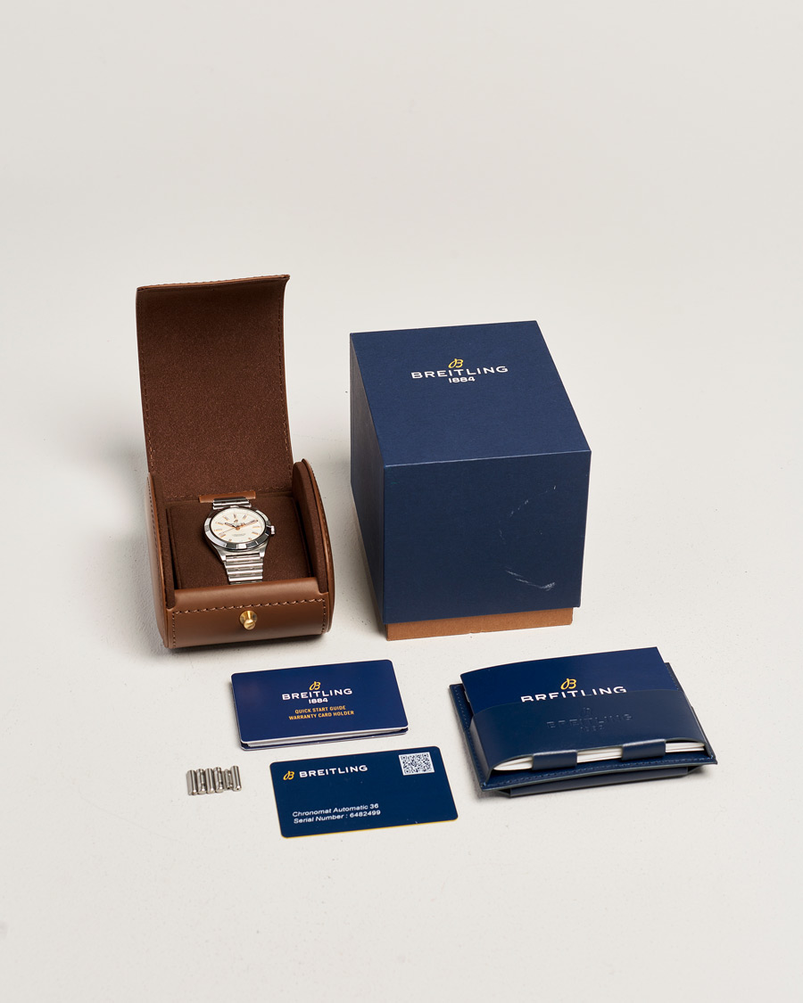 Heren | Pre-Owned & Vintage Watches | Breitling Pre-Owned | Chronomat 36 Diamant