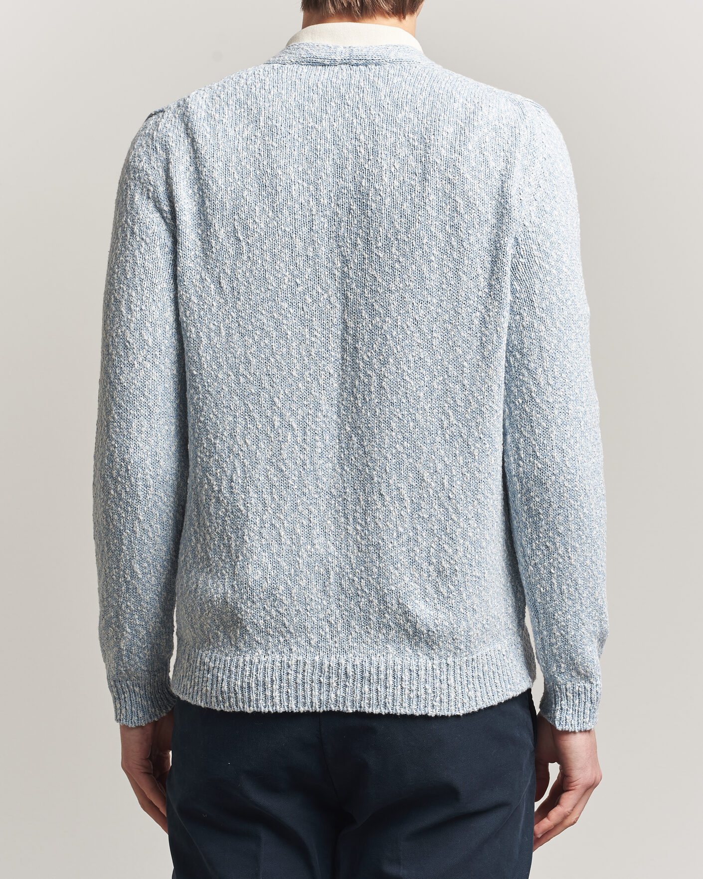 Homme | Pulls Et Tricots | Zanone | Mouline Cardigan Sky Blue