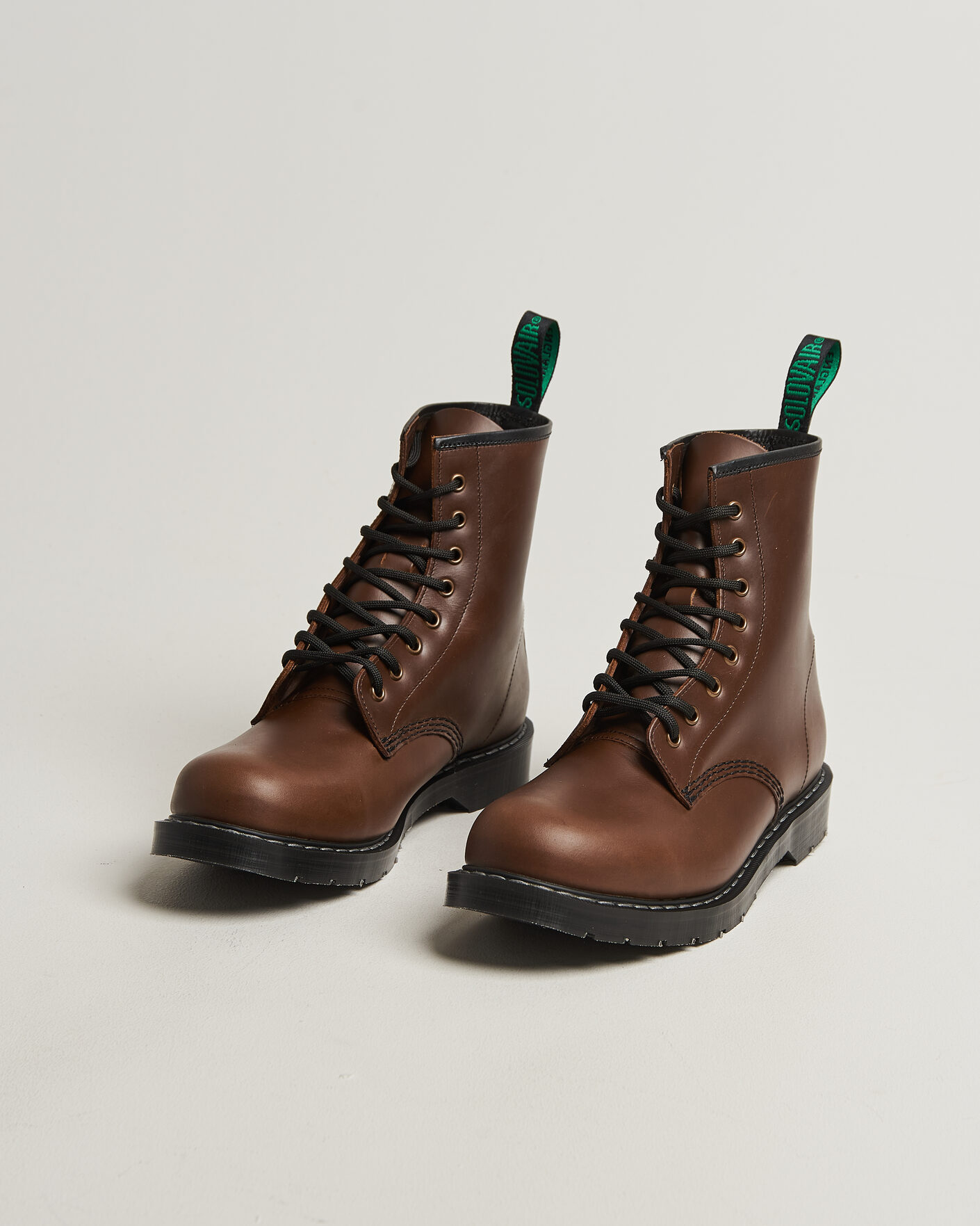 Heren | Laarzen | Solovair | 8 Eye Derby Boot Gaucho