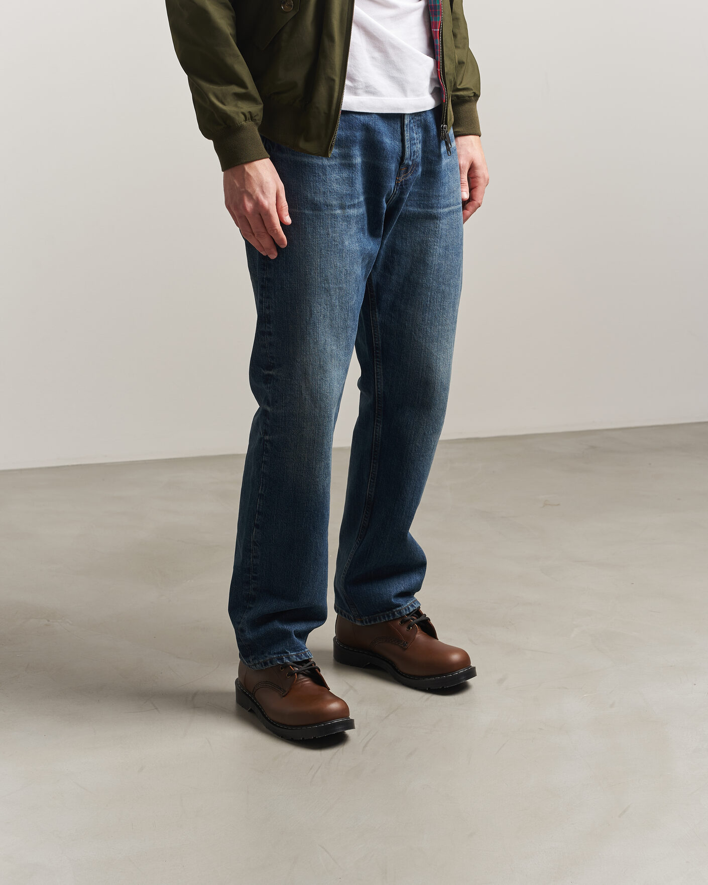 Homme | Bottes | Solovair | 8 Eye Derby Boot Gaucho