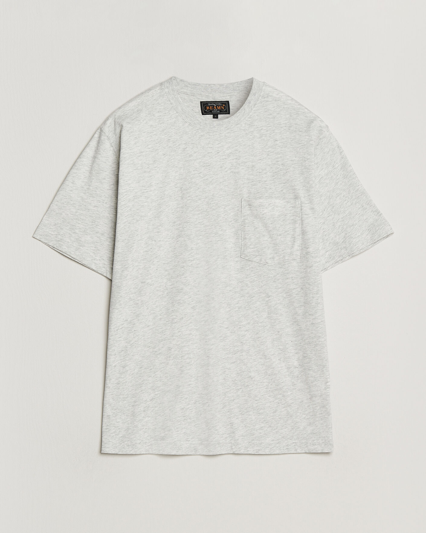 Homme | T-shirts | BEAMS PLUS | Pocket Tee Ash Grey