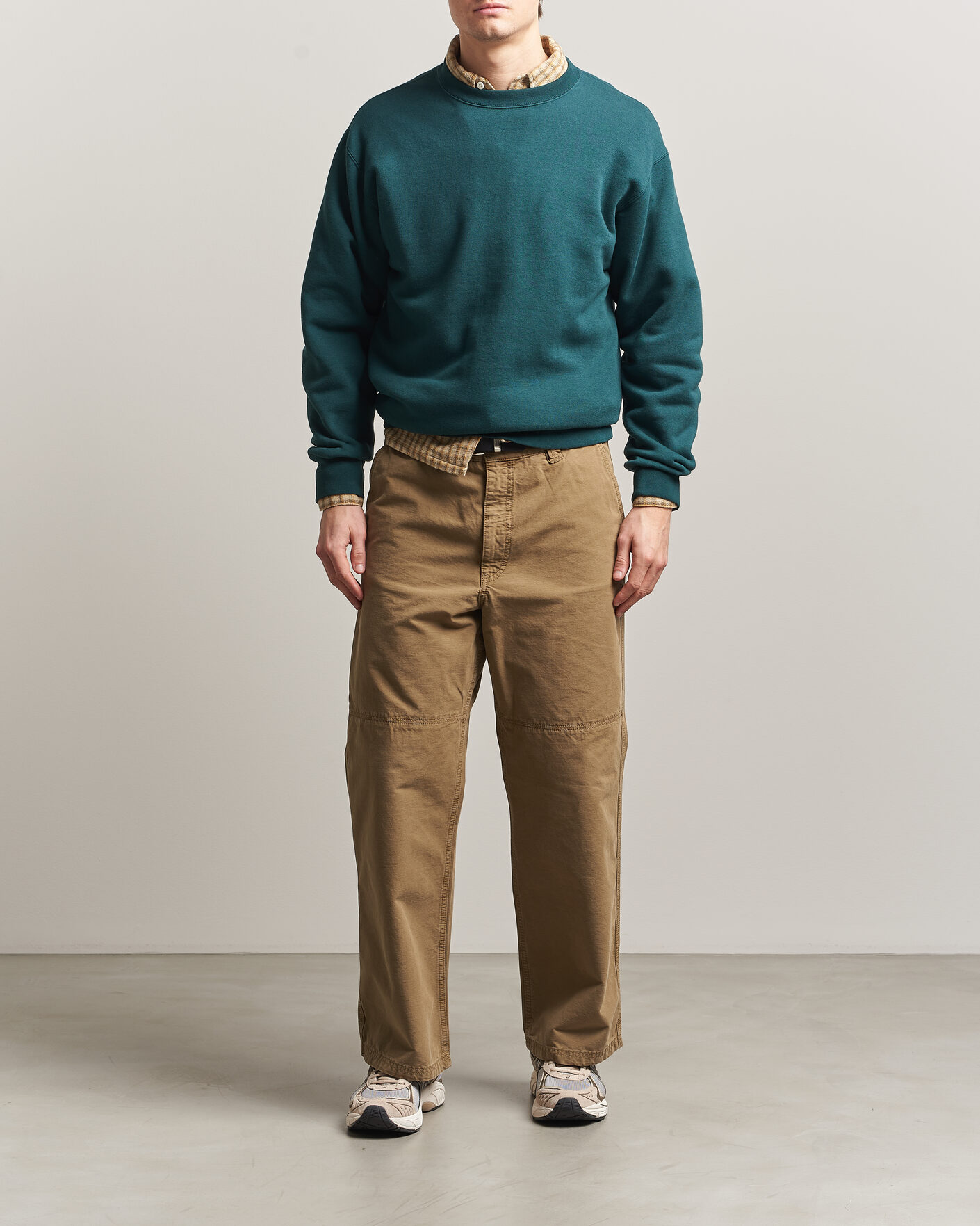 Homme | Pulls Et Tricots | BEAMS PLUS | Crew Sweat Dark Green