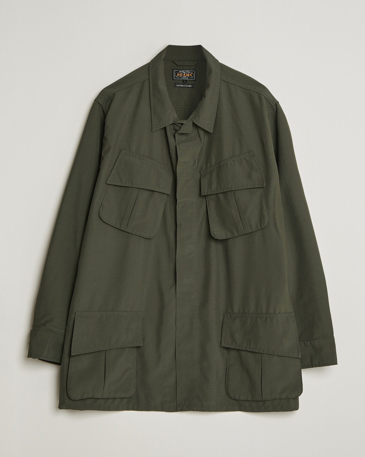 Heren | Jassen | BEAMS PLUS | MIL Fatigue Jacket Olive