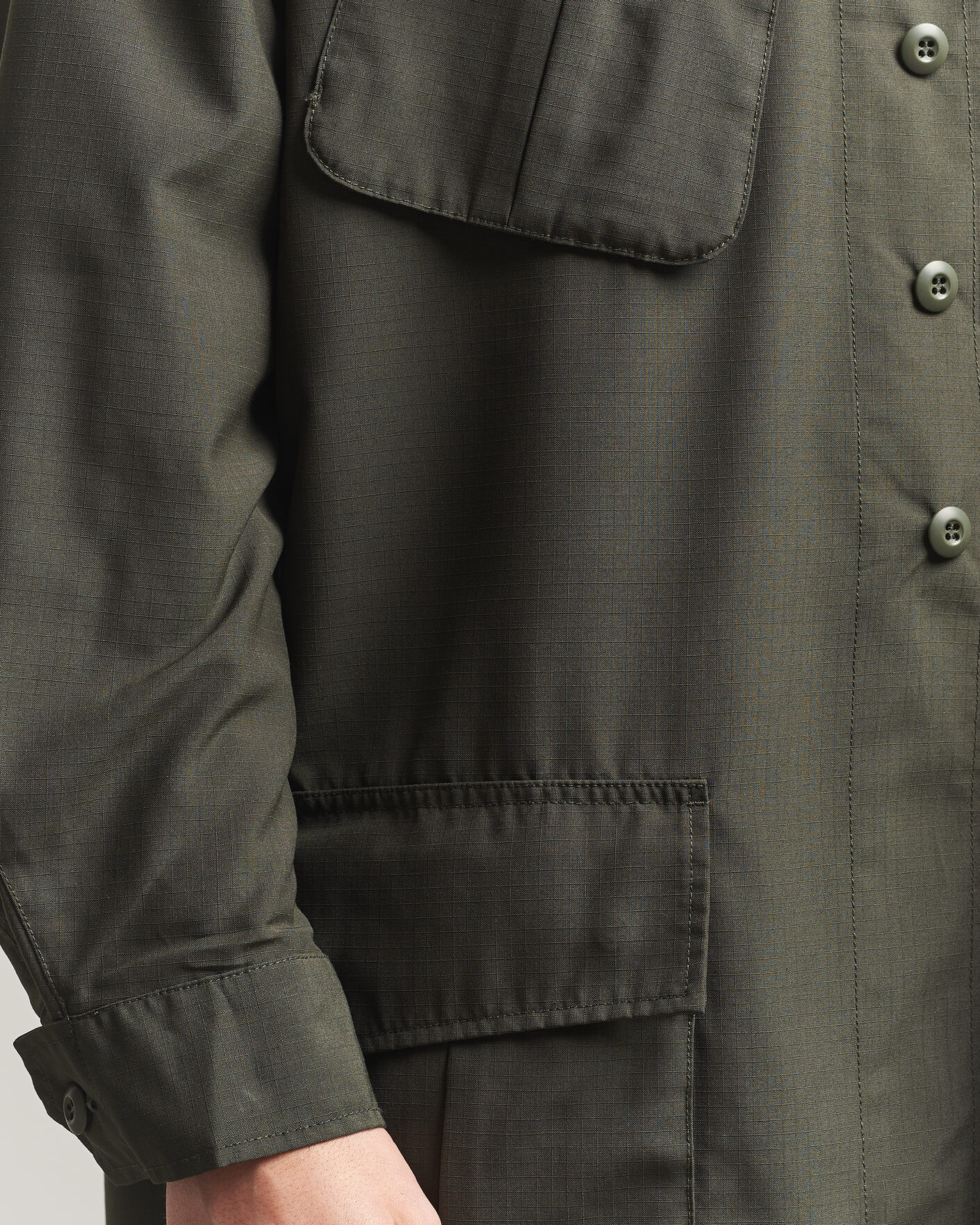 Heren | Jassen | BEAMS PLUS | MIL Fatigue Jacket Olive
