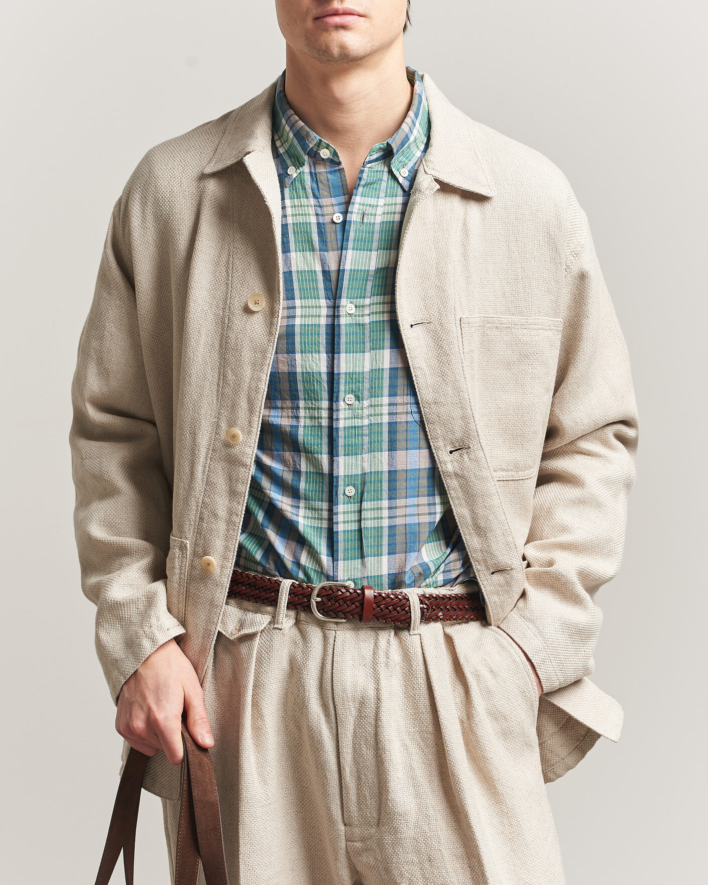 Heren | Jassen | BEAMS PLUS | MIL Chore Jacket Off White