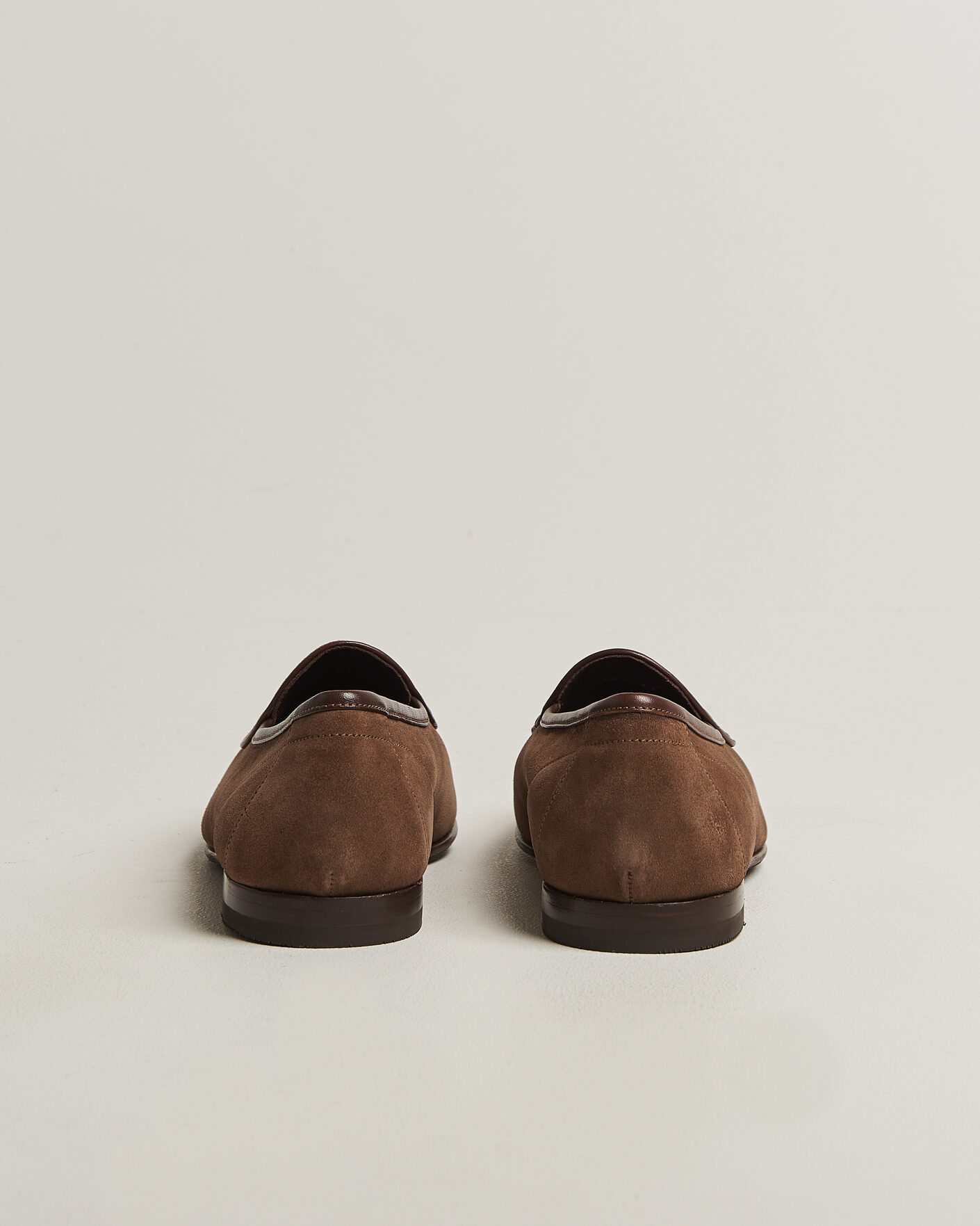 Homme | Loafers | Loake 1880 | Belgrave Suede Belgian Loafer Flint