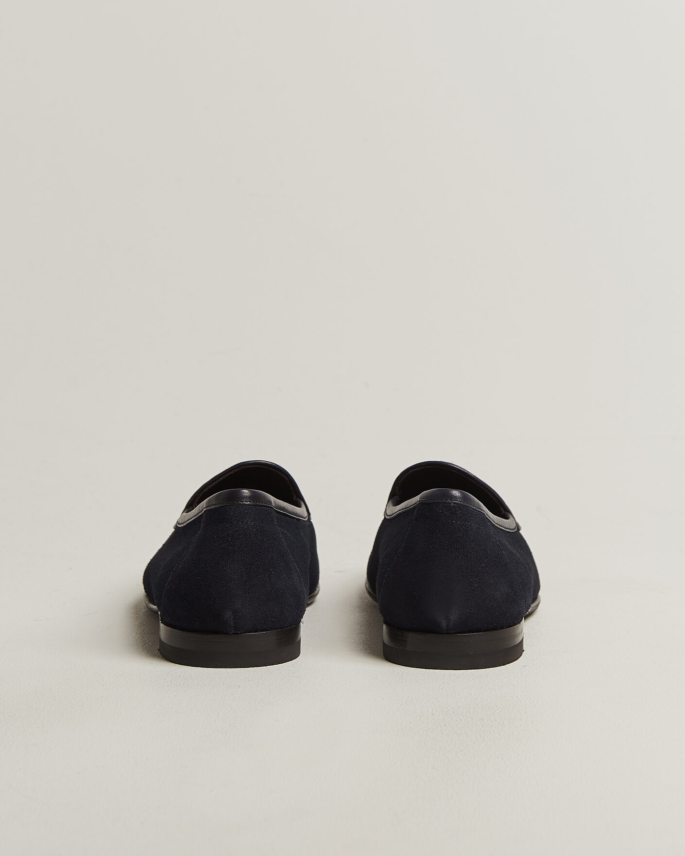 Homme | Loafers | Loake 1880 | Belgrave Suede Belgian Loafer Navy