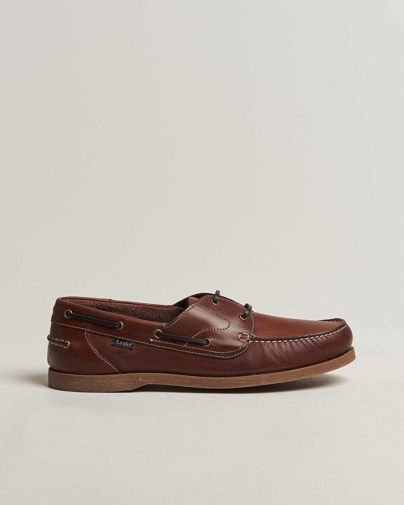 Homme | Chaussures Bateau | Loake 1880 | Padstow Leather Boat Shoe Brown