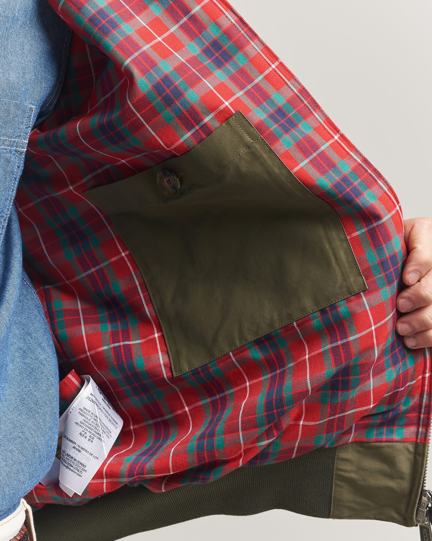 Heren | Jassen | Baracuta | G9 Original Harrington Jacket Army