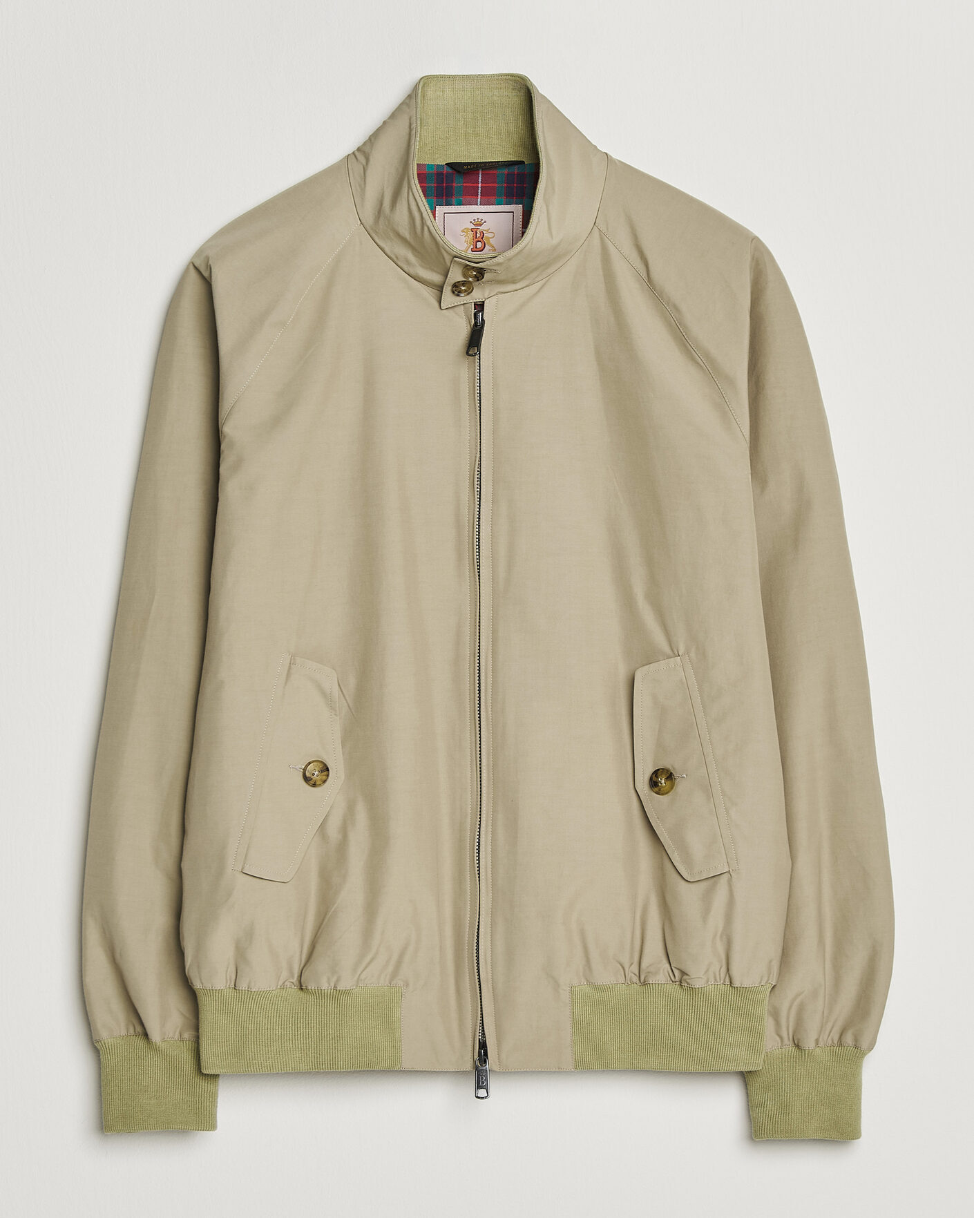 Homme | Manteaux Et Vestes | Baracuta | G9 Original Harrington Jacket Natural