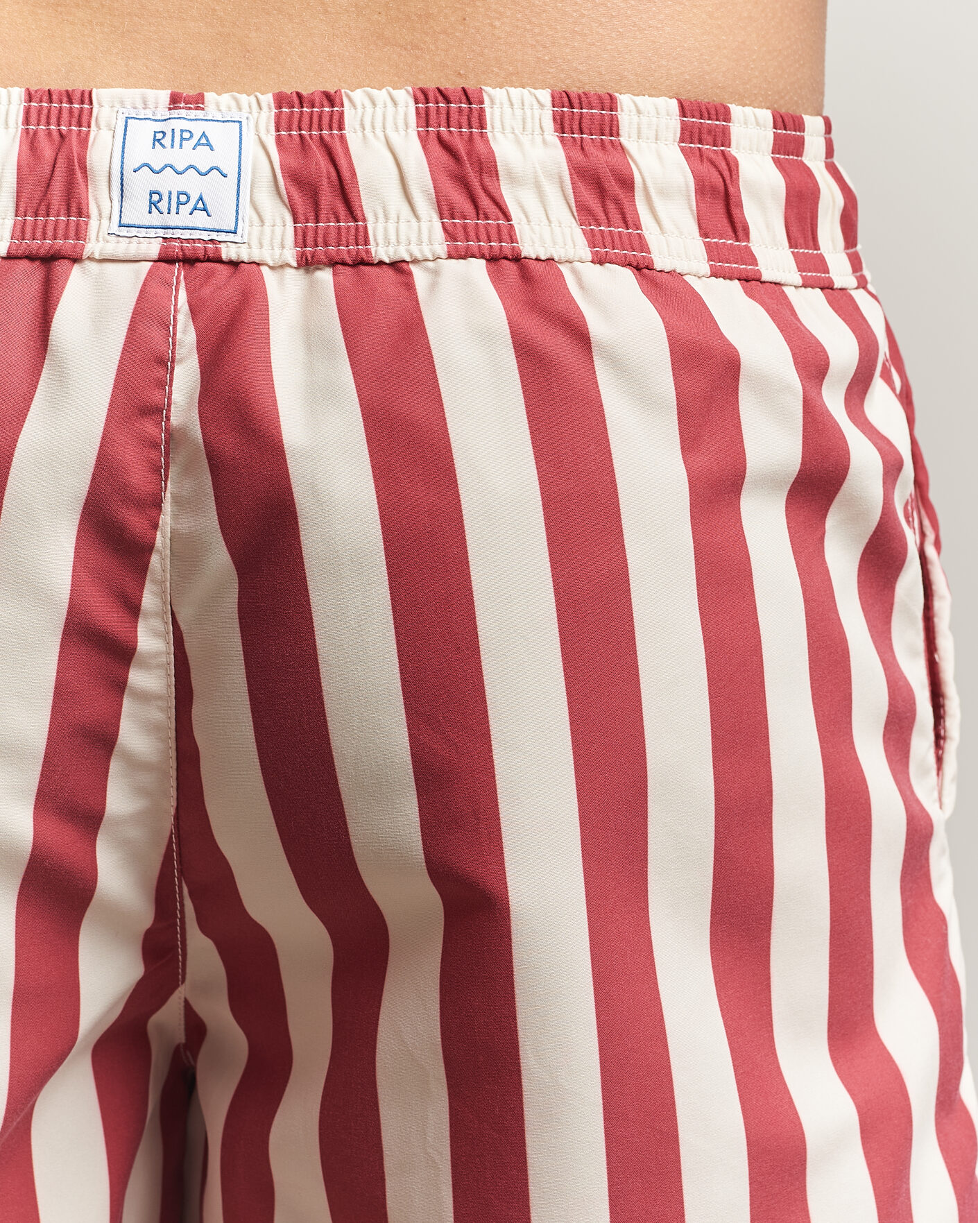 Heren | Ripa Ripa Paraggi Striped Swimshorts Red | Ripa Ripa | Paraggi Striped Swimshorts Red