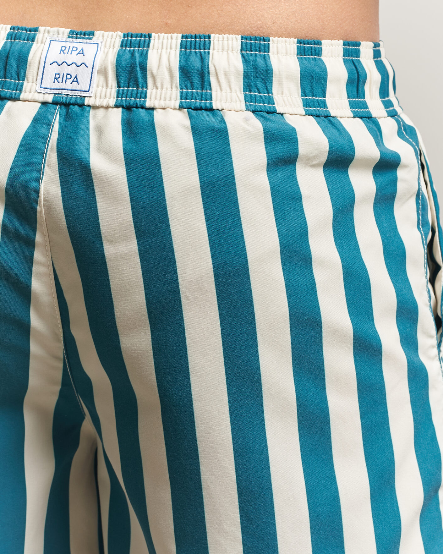 Heren | Ripa Ripa Paraggi Striped Swimshorts Green | Ripa Ripa | Paraggi Striped Swimshorts Green