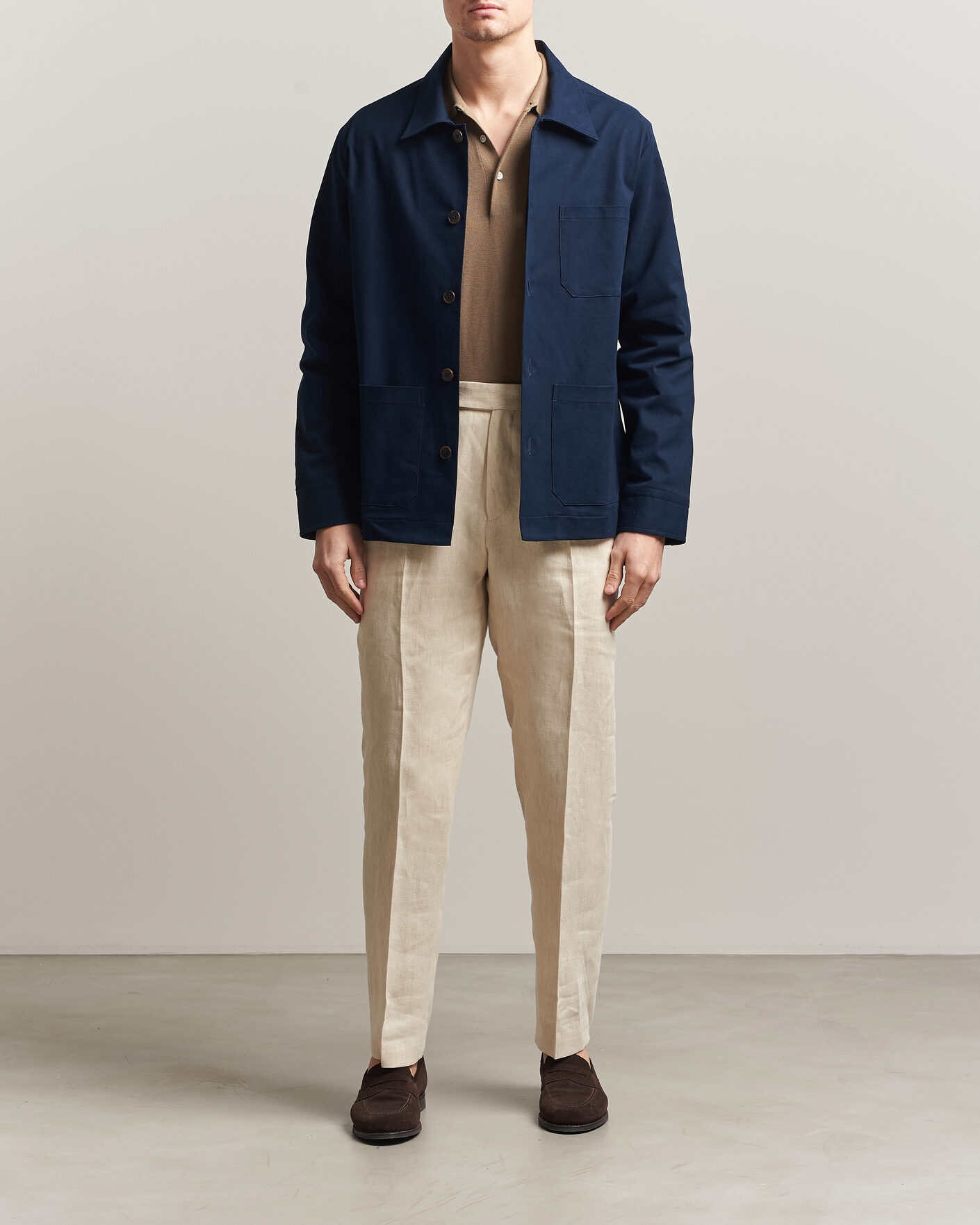 Heren | Jassen | Grigio | Cotton Chore Jacket Navy