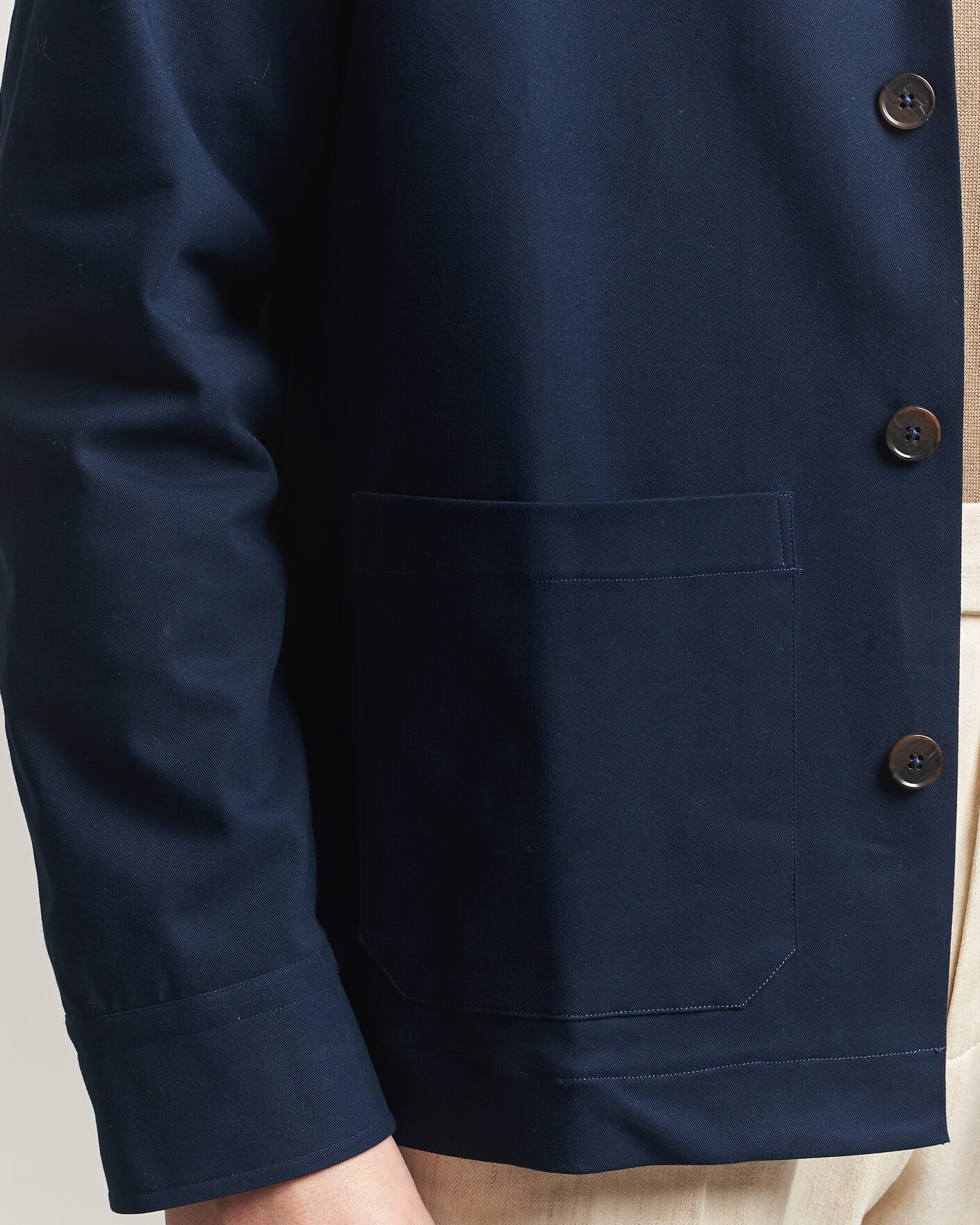 Heren | Jassen | Grigio | Cotton Chore Jacket Navy