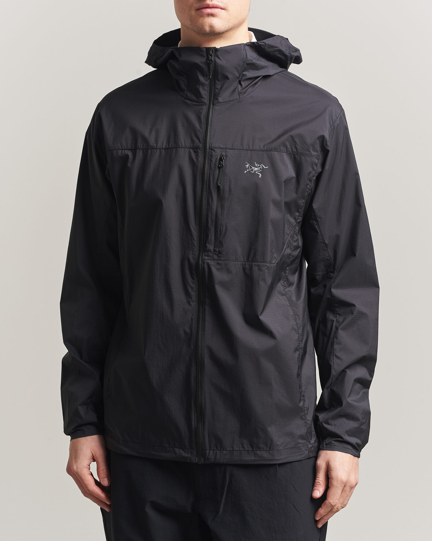 Heren | Jassen | Arc'teryx | Squamish Lightweight Hooded Jacket Black