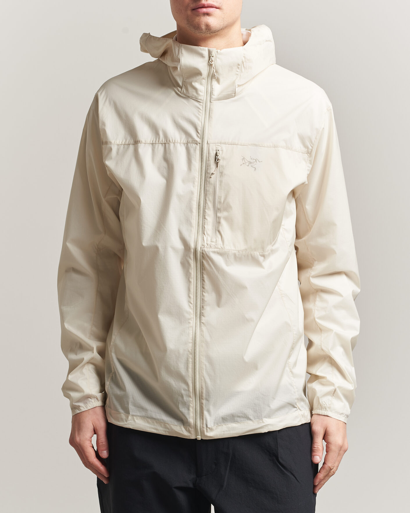 Heren | Jassen | Arc'teryx | Squamish Lightweight Hooded Jacket Sea Salt
