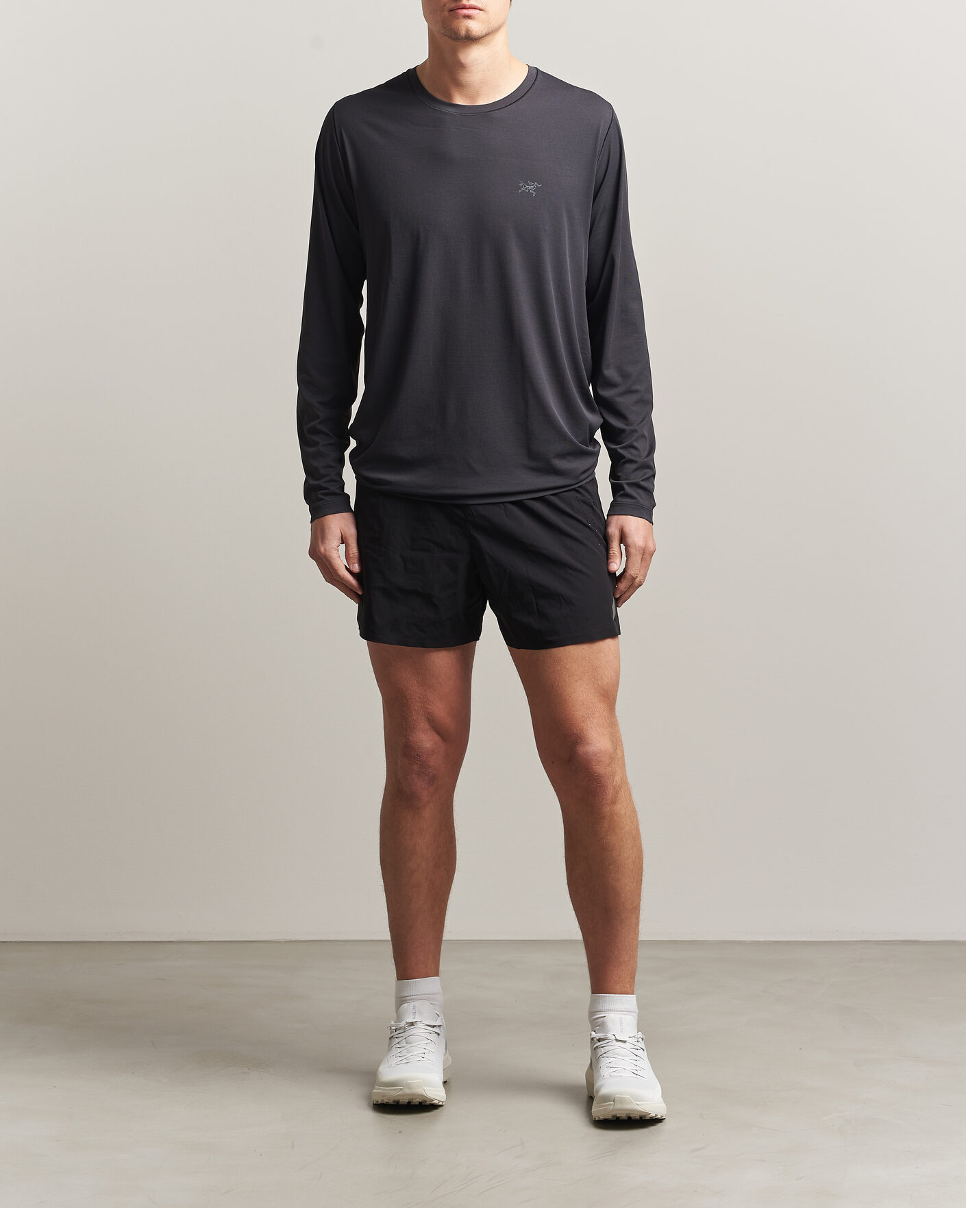 Homme | T-shirts | Arc'teryx | Cormac Long Sleeve T-Shirt Black