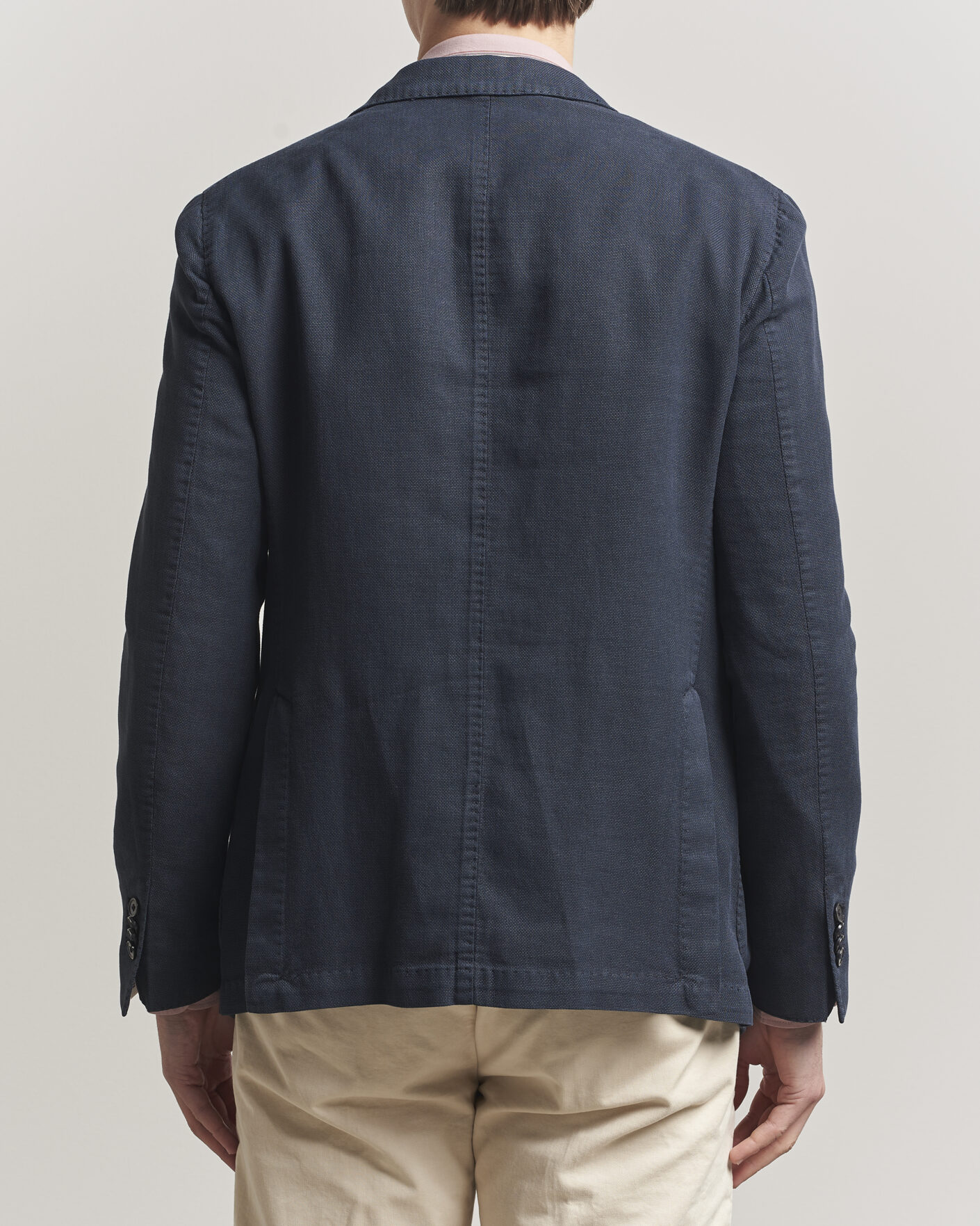 Homme | Blazers | L.B.M. 1911 | Jack Regular Fit Structured Cotton Blazer Navy