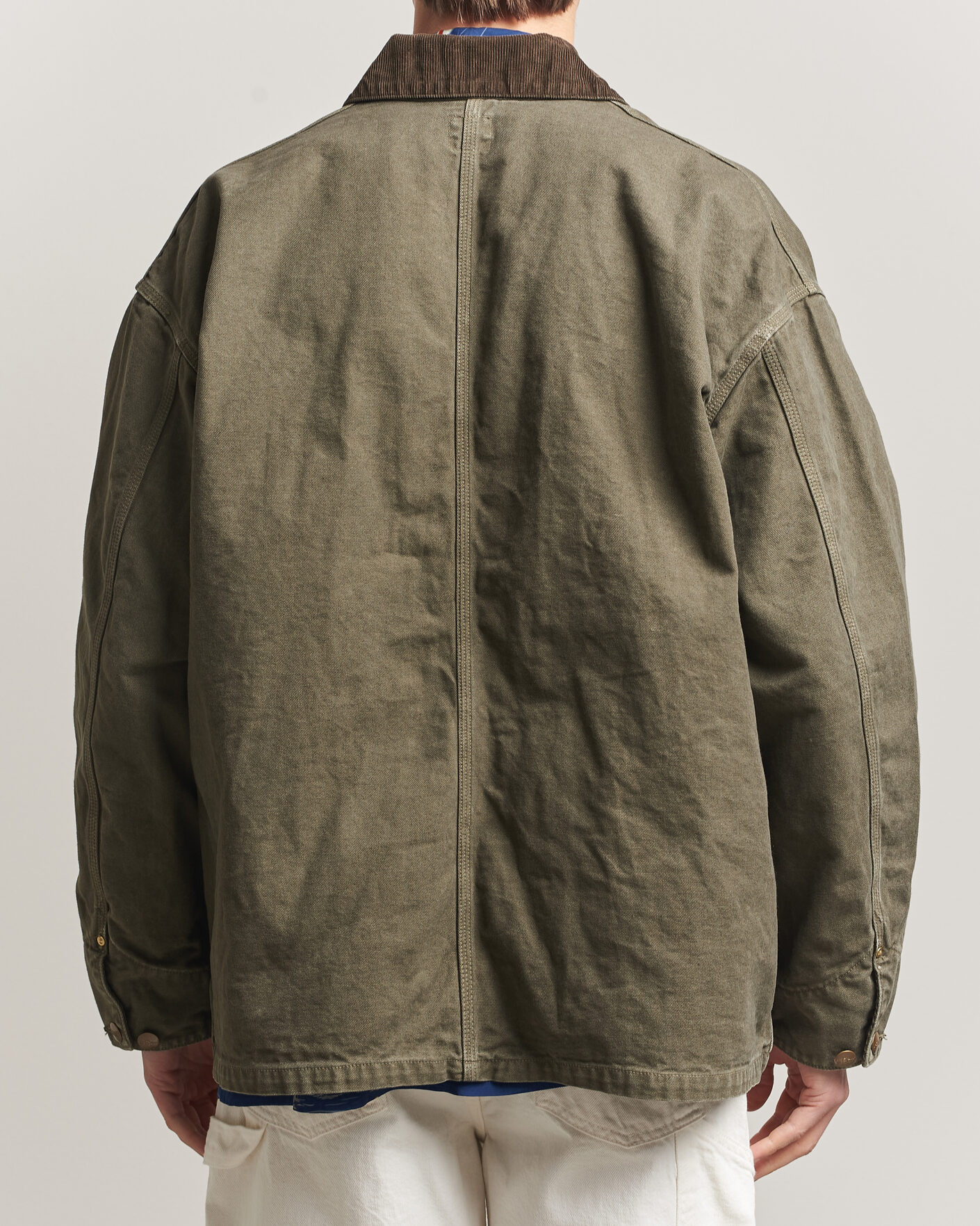Homme | Manteaux Et Vestes | orSlow | Oxford Coverall Chore Jacket Army Green
