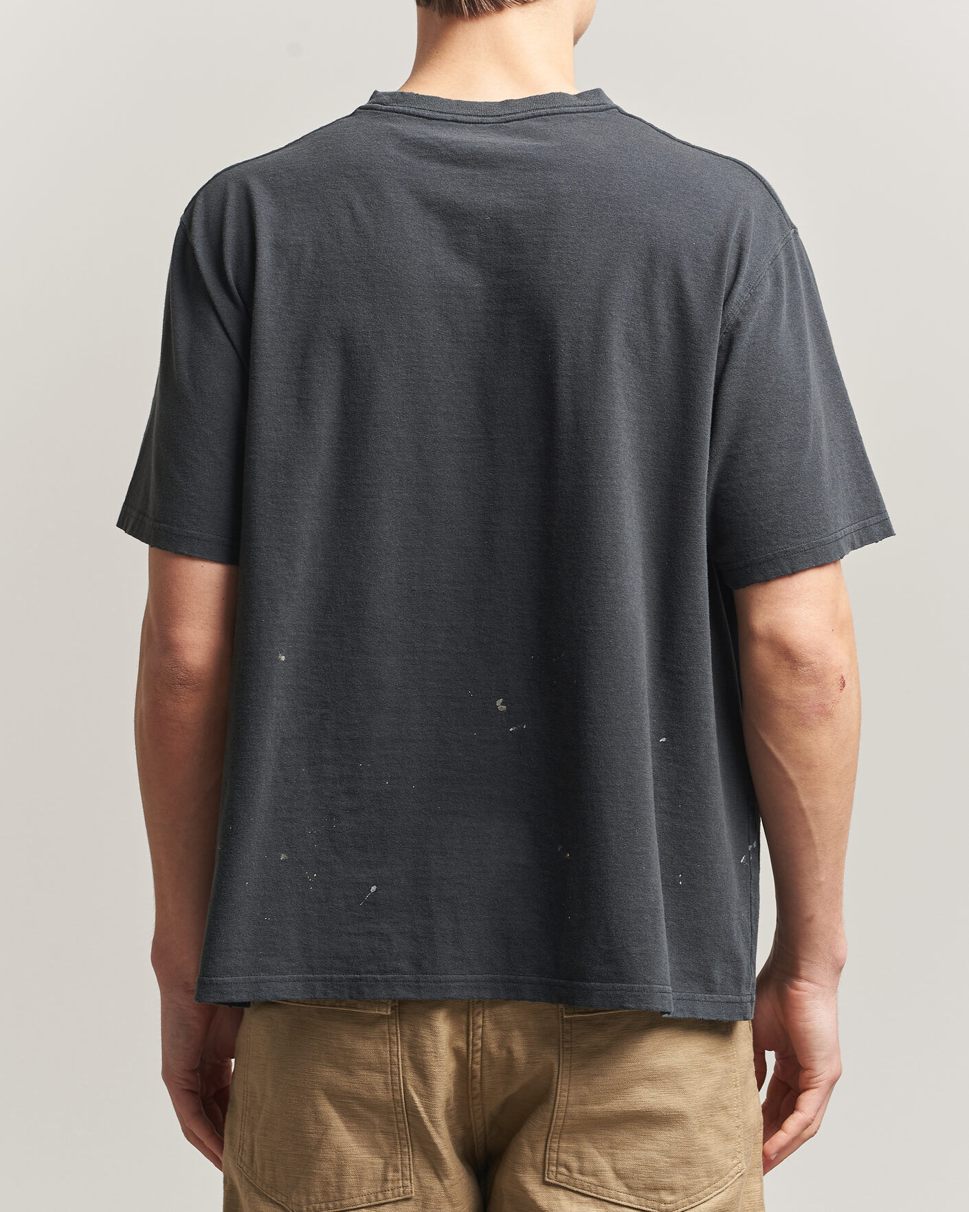 Heren | T-shirts | orSlow | Vintage Hawaiian Print T-Shirt Black