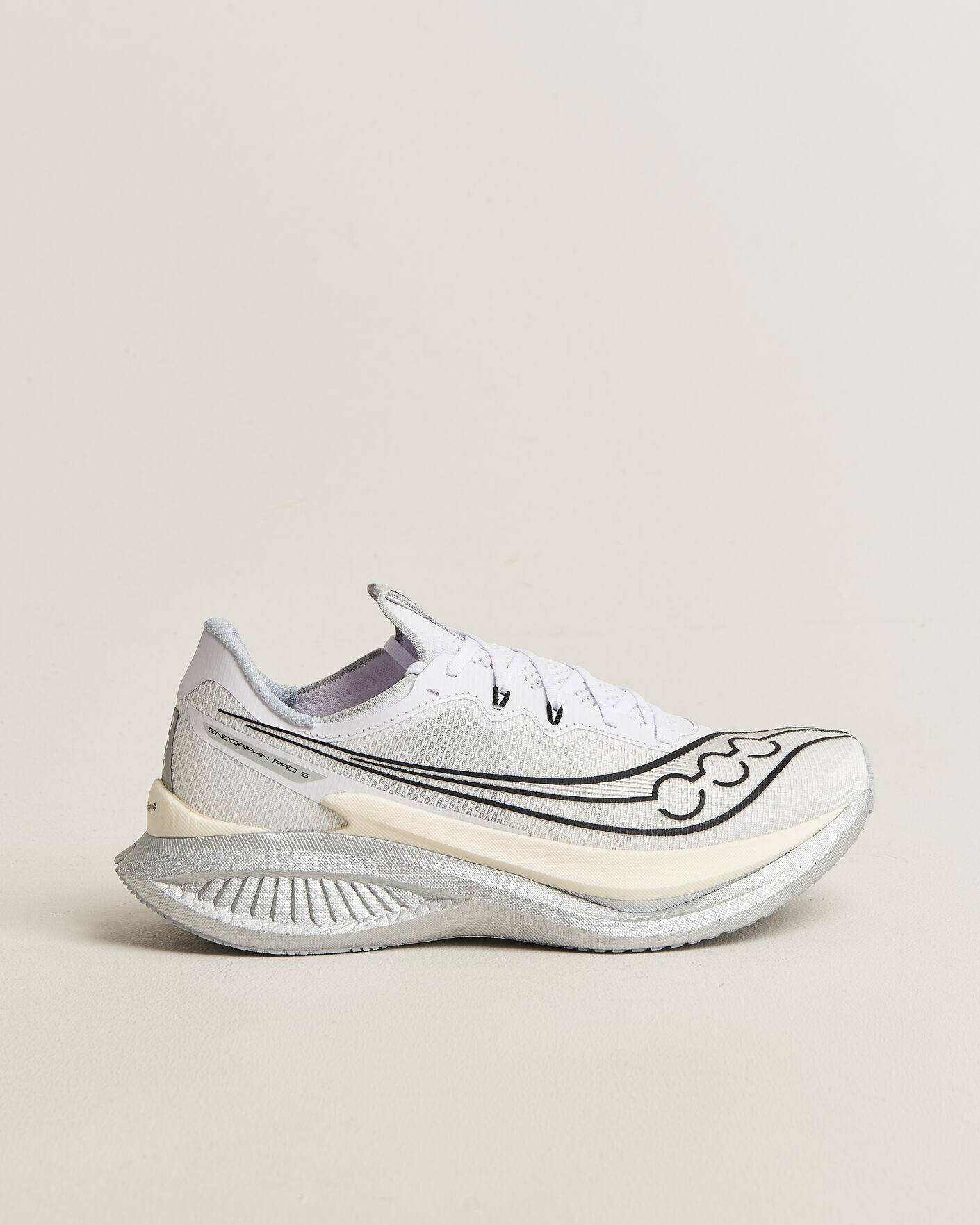 Homme | Chaussures De Running | Saucony | Endorphin Pro 5 White/Black