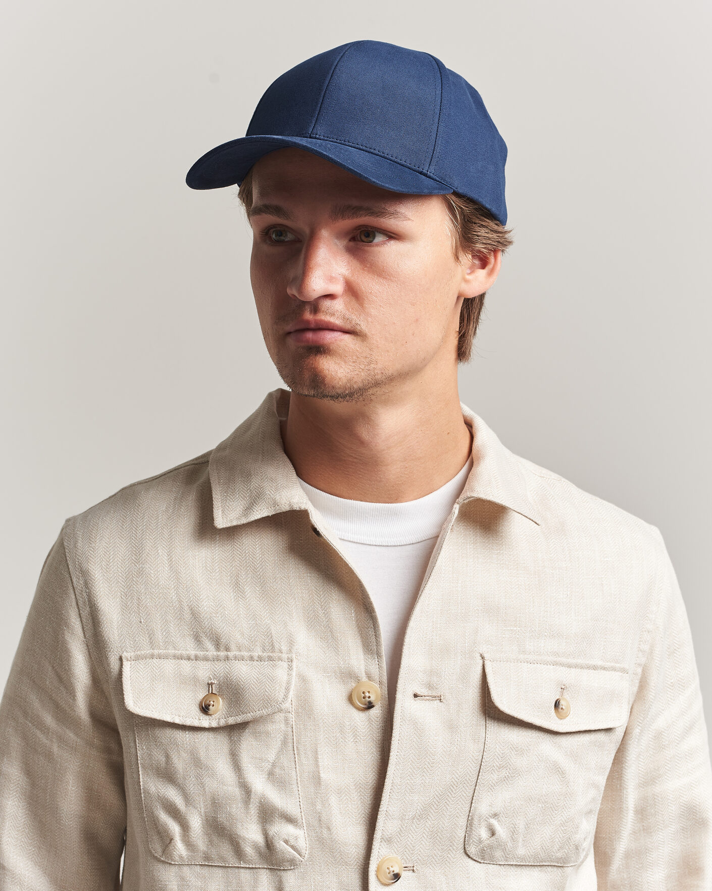 Heren | Hoeden en petten | Varsity Headwear | Cotton Twill Baseball Cap Navy