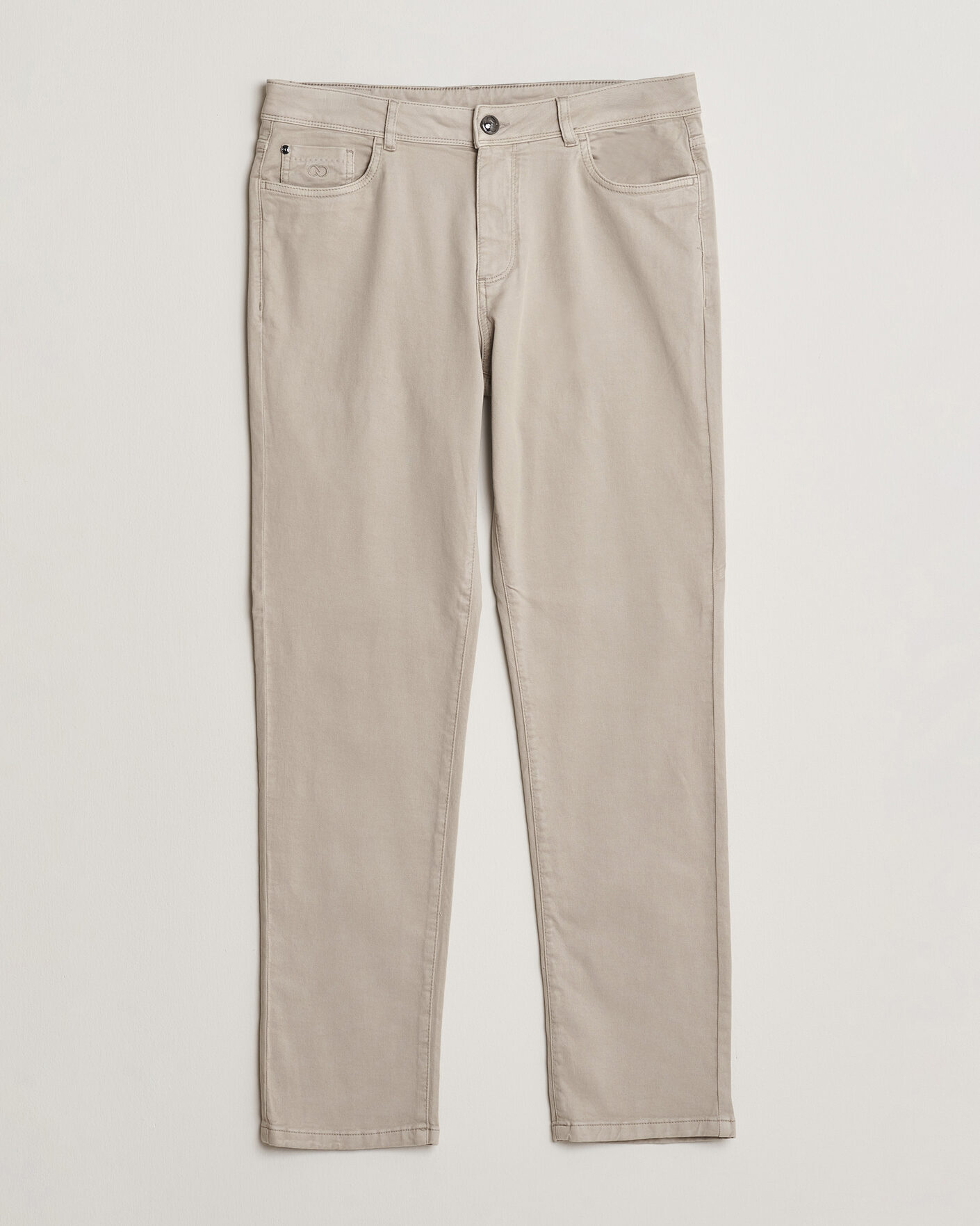 Homme | Pantalons | Oscar Jacobson | Slim Fit 5-Pocket Chino  Beige