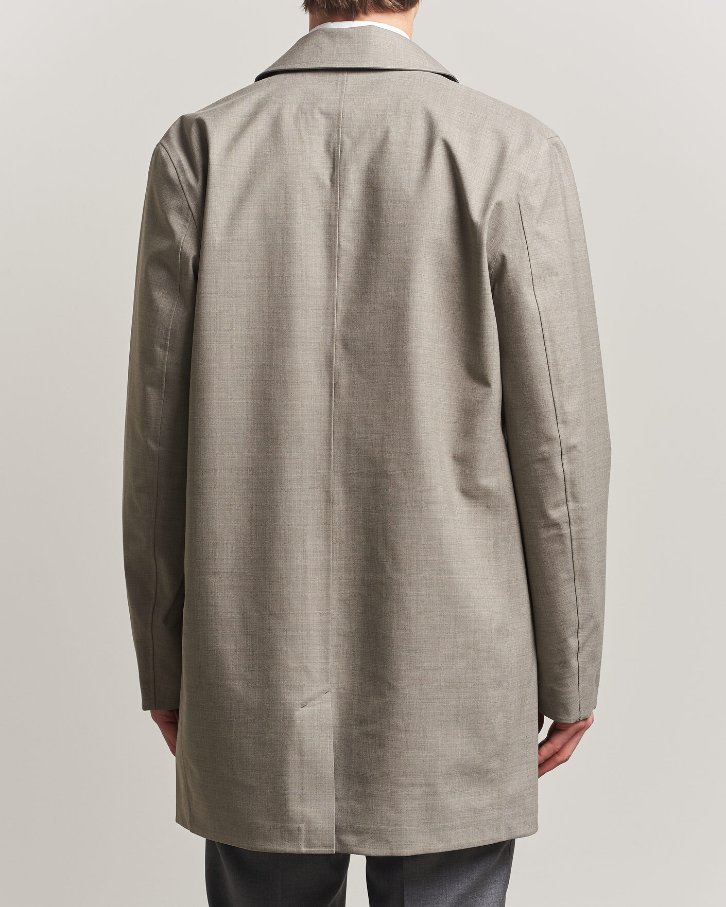 Homme | Manteaux Et Vestes | UBR | Sky Fall Savile Wool Waterproof Coat Sand