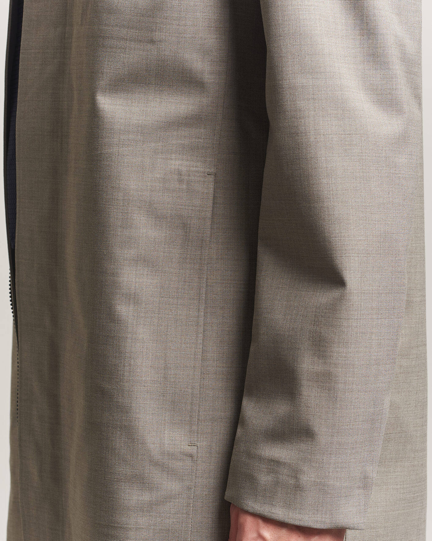 Homme | Manteaux Et Vestes | UBR | Sky Fall Savile Wool Waterproof Coat Sand