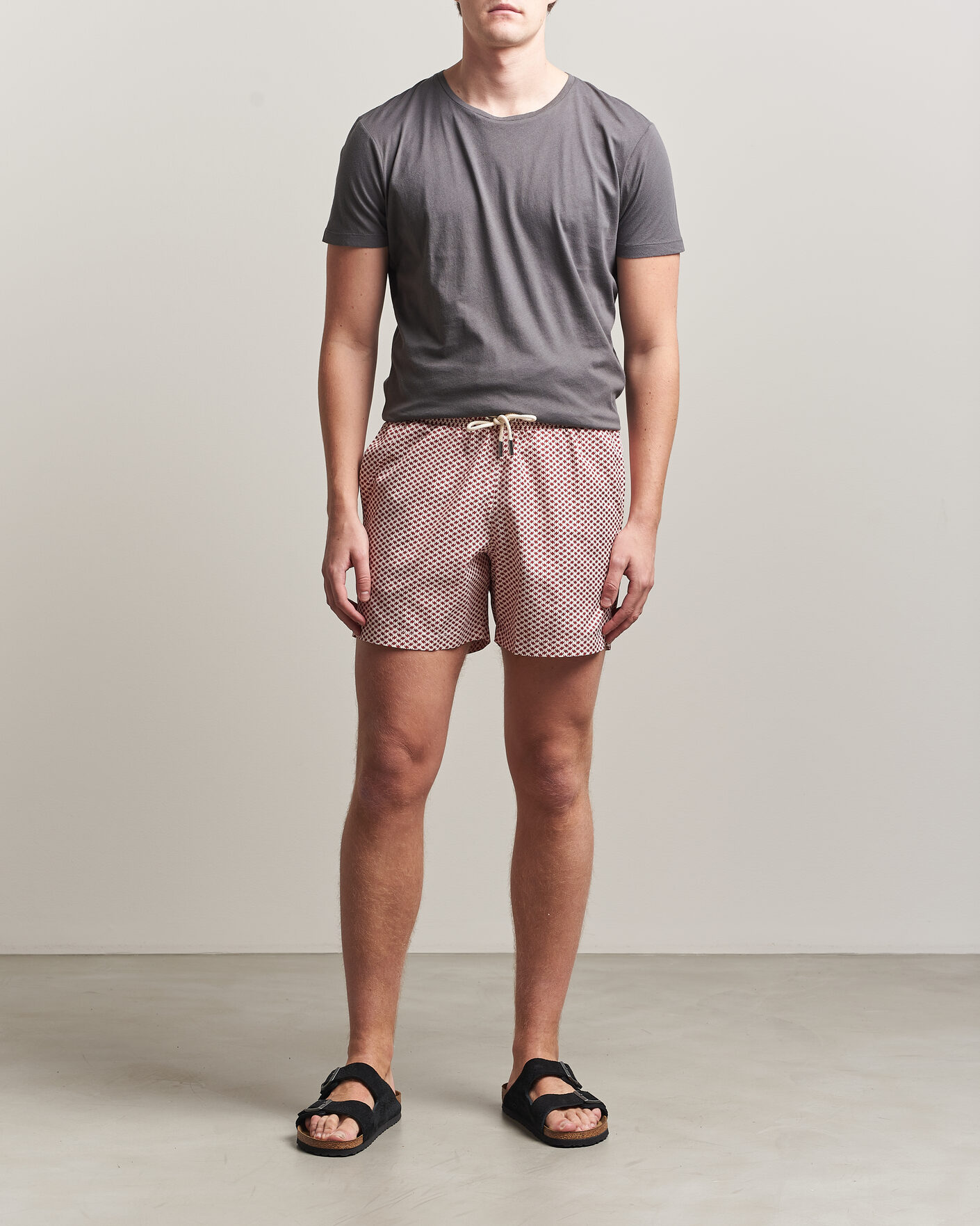Heren | Zwembroek | Orlebar Brown | Boxer Modula Drawstring Swim Shorts Vermillion