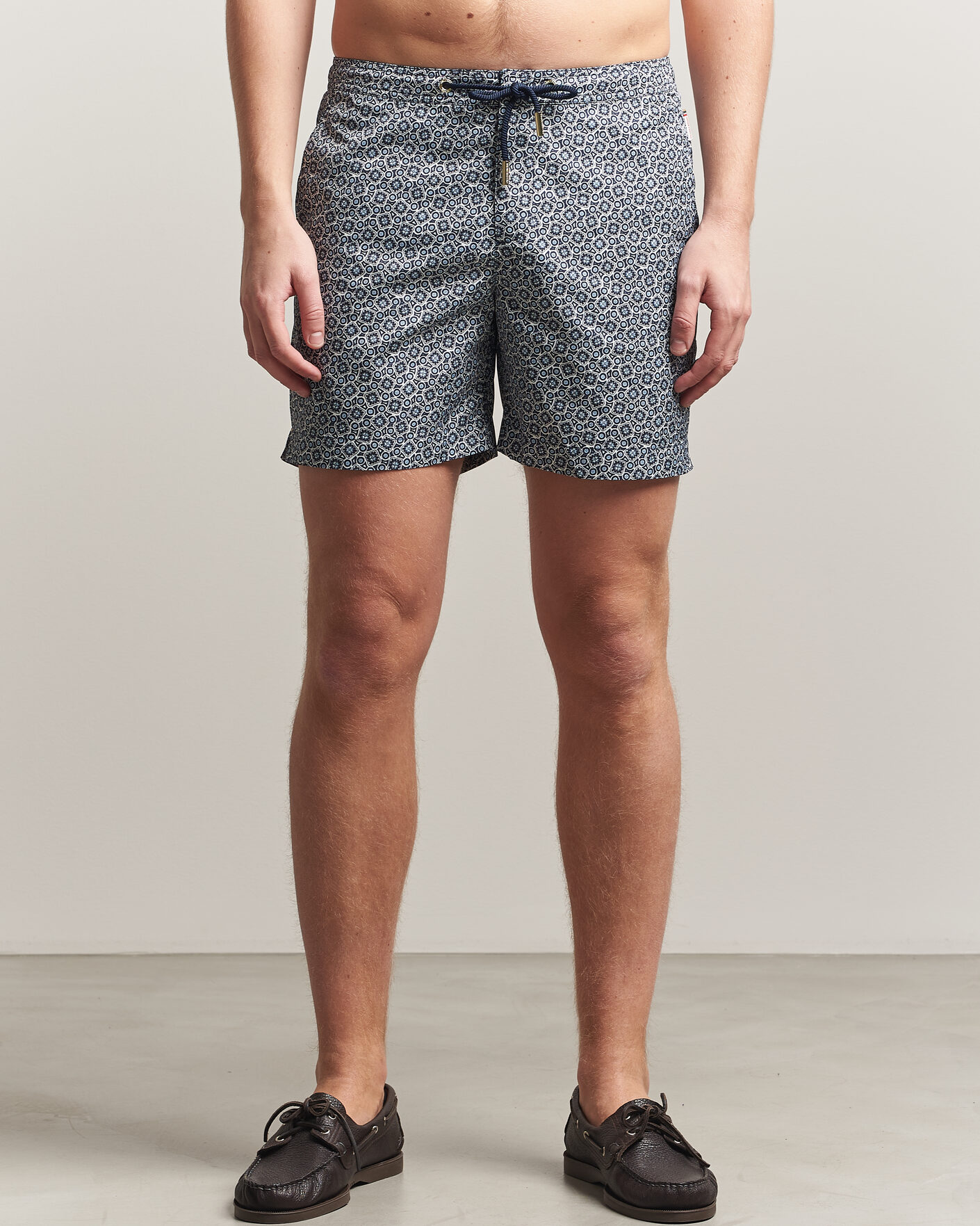 Heren | Zwembroek | Orlebar Brown | Bulldog Drawcord Petola Swim Shorts Night Iris