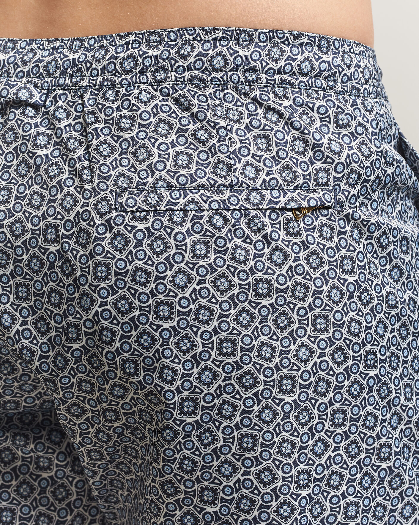 Heren | Zwembroek | Orlebar Brown | Bulldog Drawcord Petola Swim Shorts Night Iris